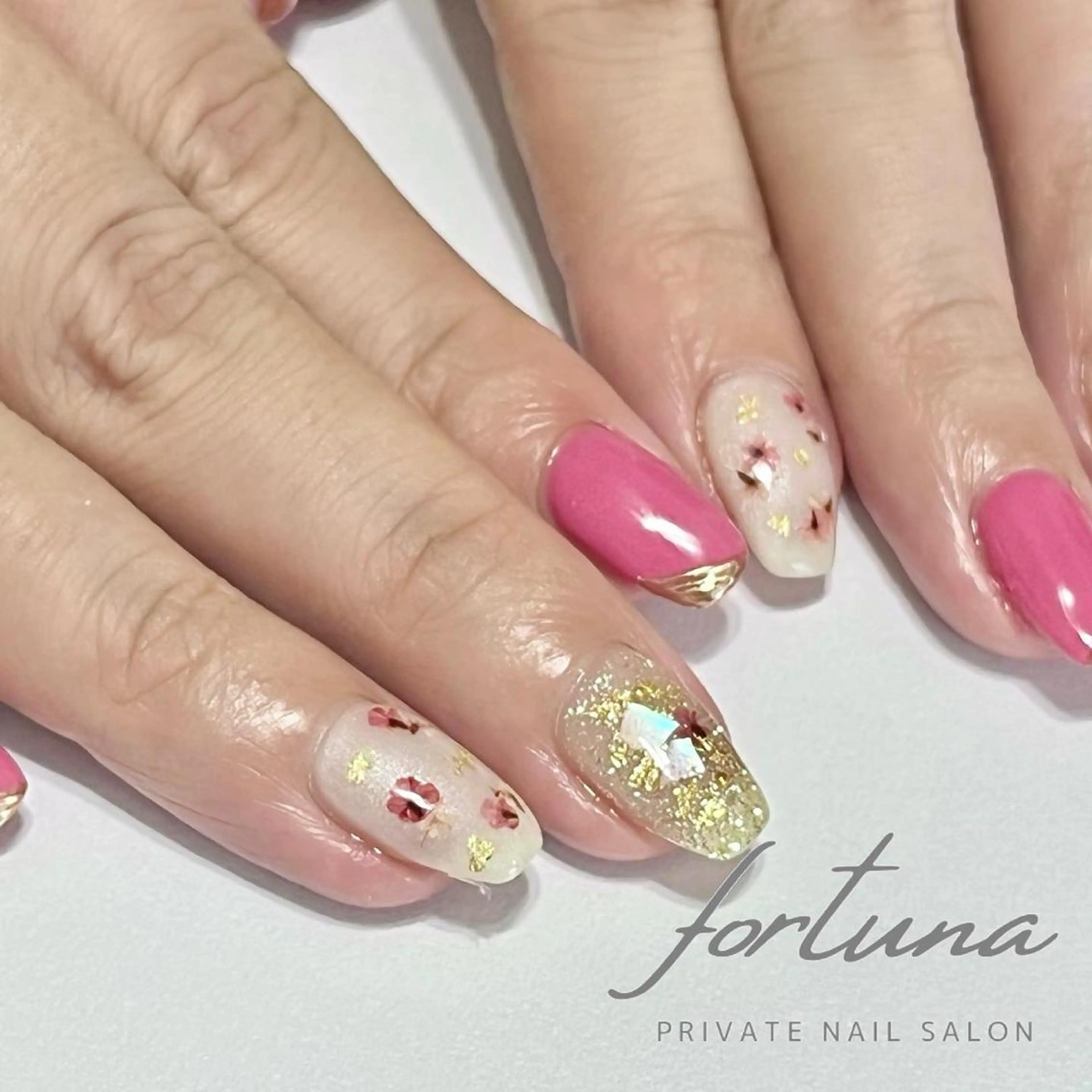 ネイル 春ネイル fortuna 武藤裕美のネイルデザイン