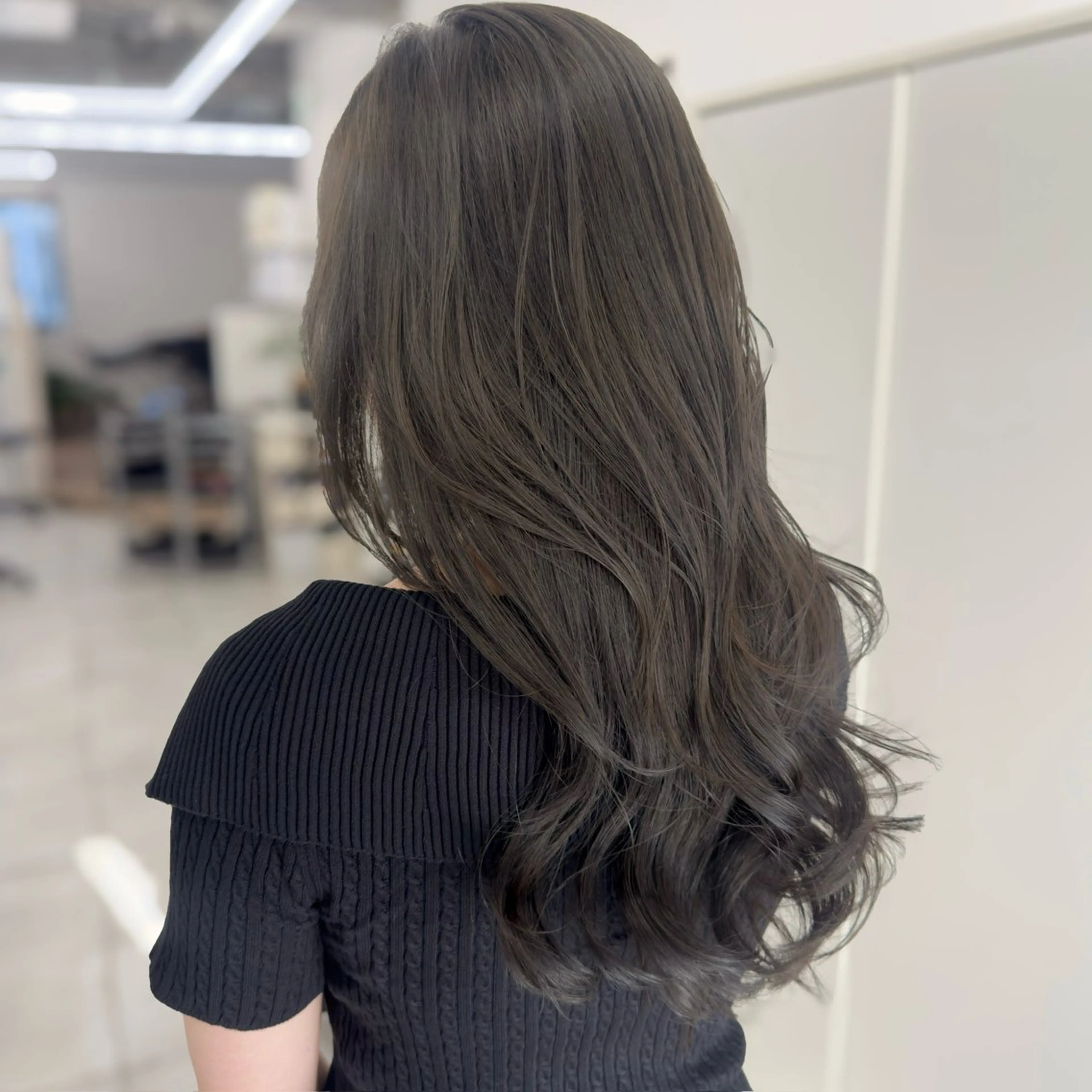 ロング カラー カット ヘアカラー トリートメント ブリーチなし/レイヤ ー特化🌈Tommyのヘアスタイル