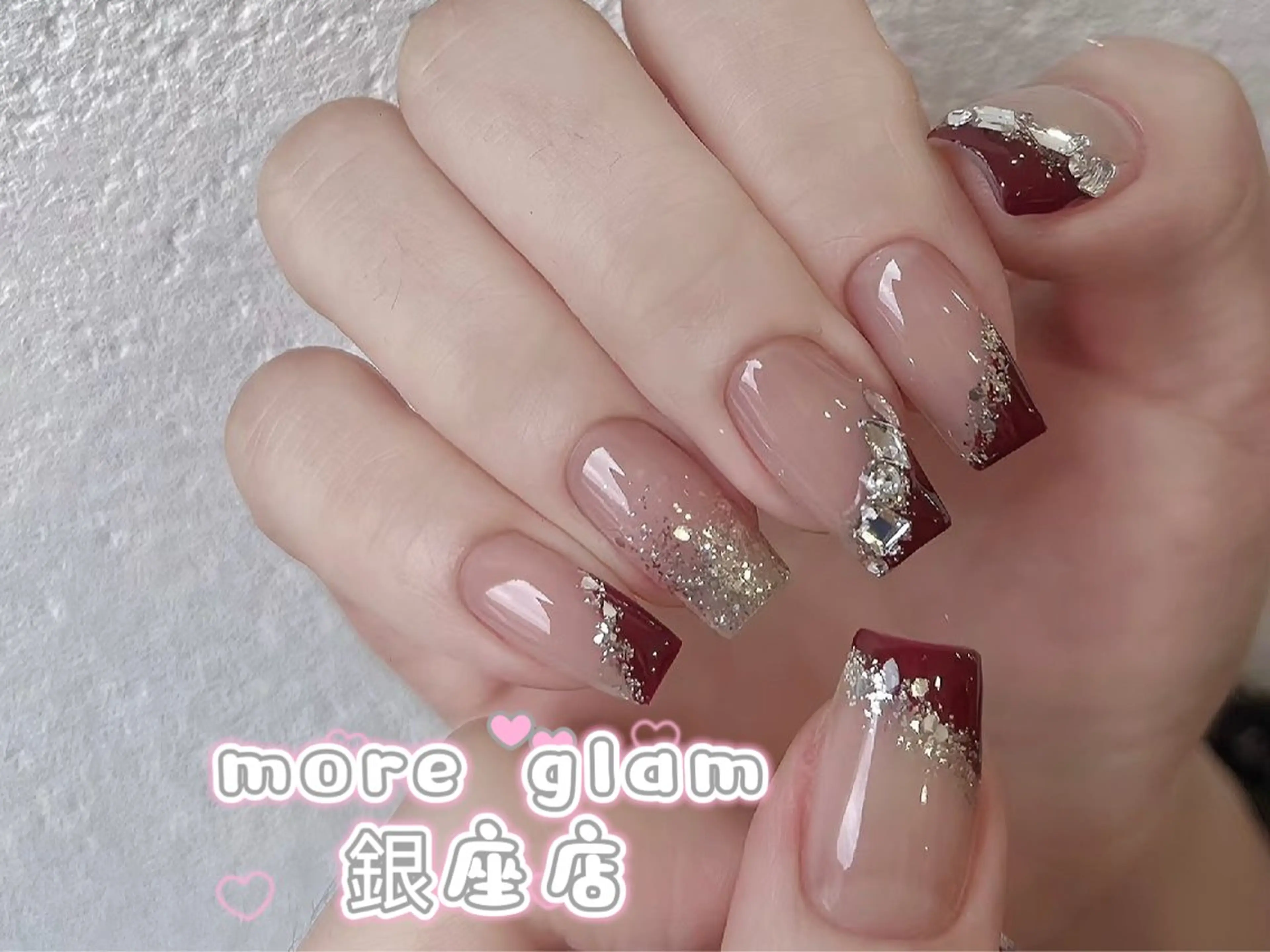 ネイル more glam nail銀座店のネイルデザイン