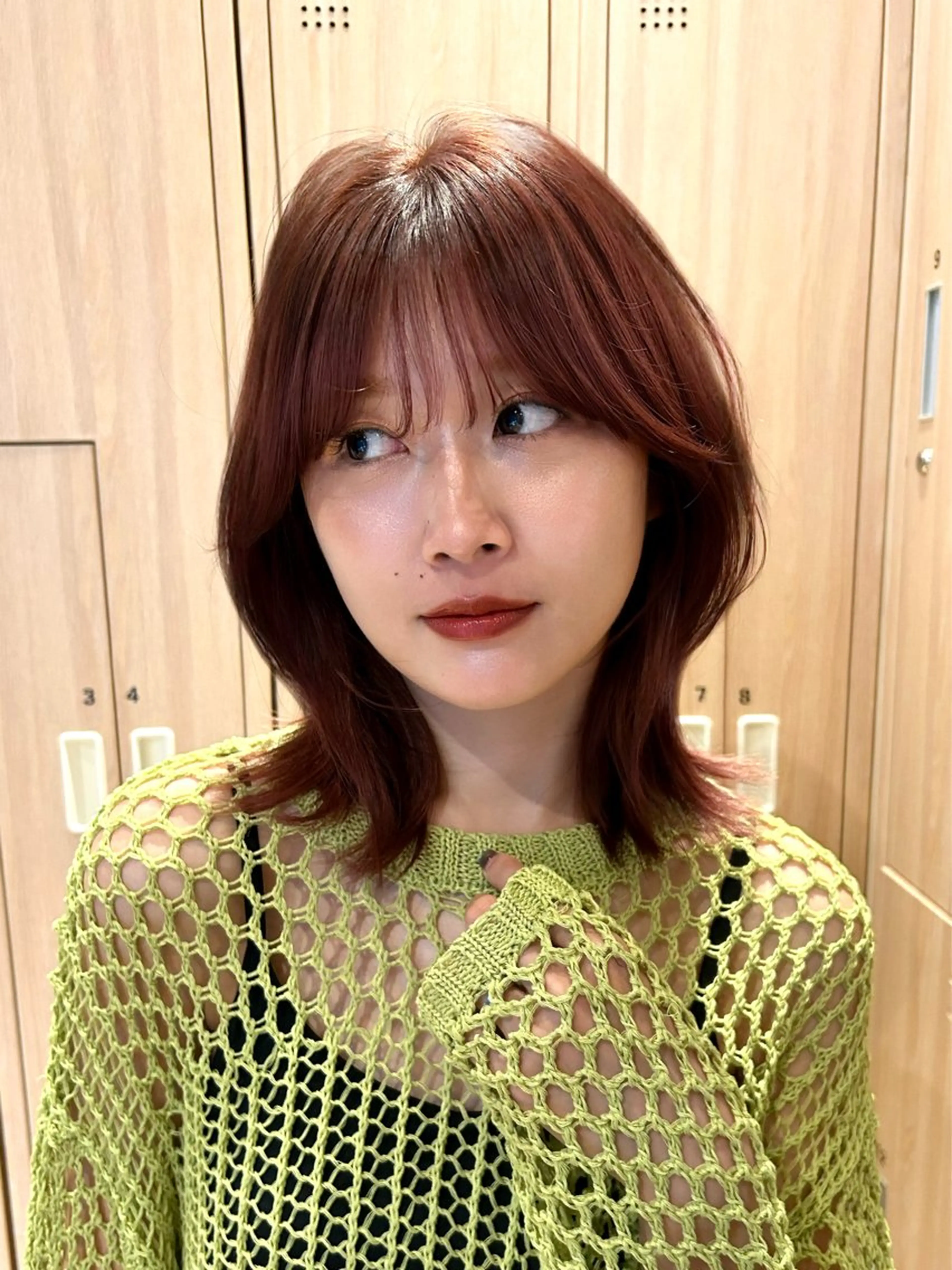 ミディアム カラー カット ヘアカラー トリートメント 透明感/ダブルカラー /kazui🐈のヘアスタイル