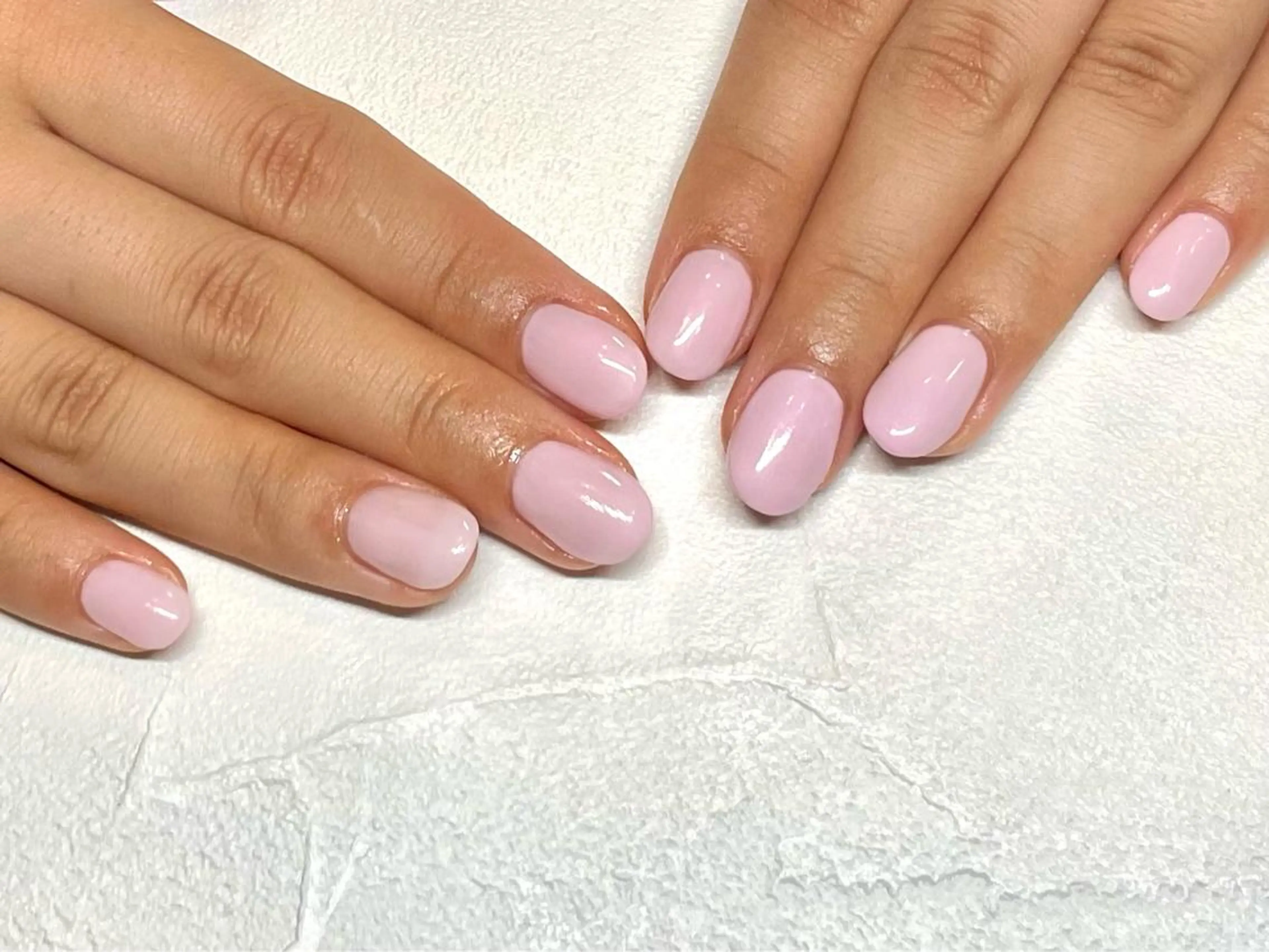 ネイル ワンカラーネイル スカルプネイル ささき れいなのネイルデザイン