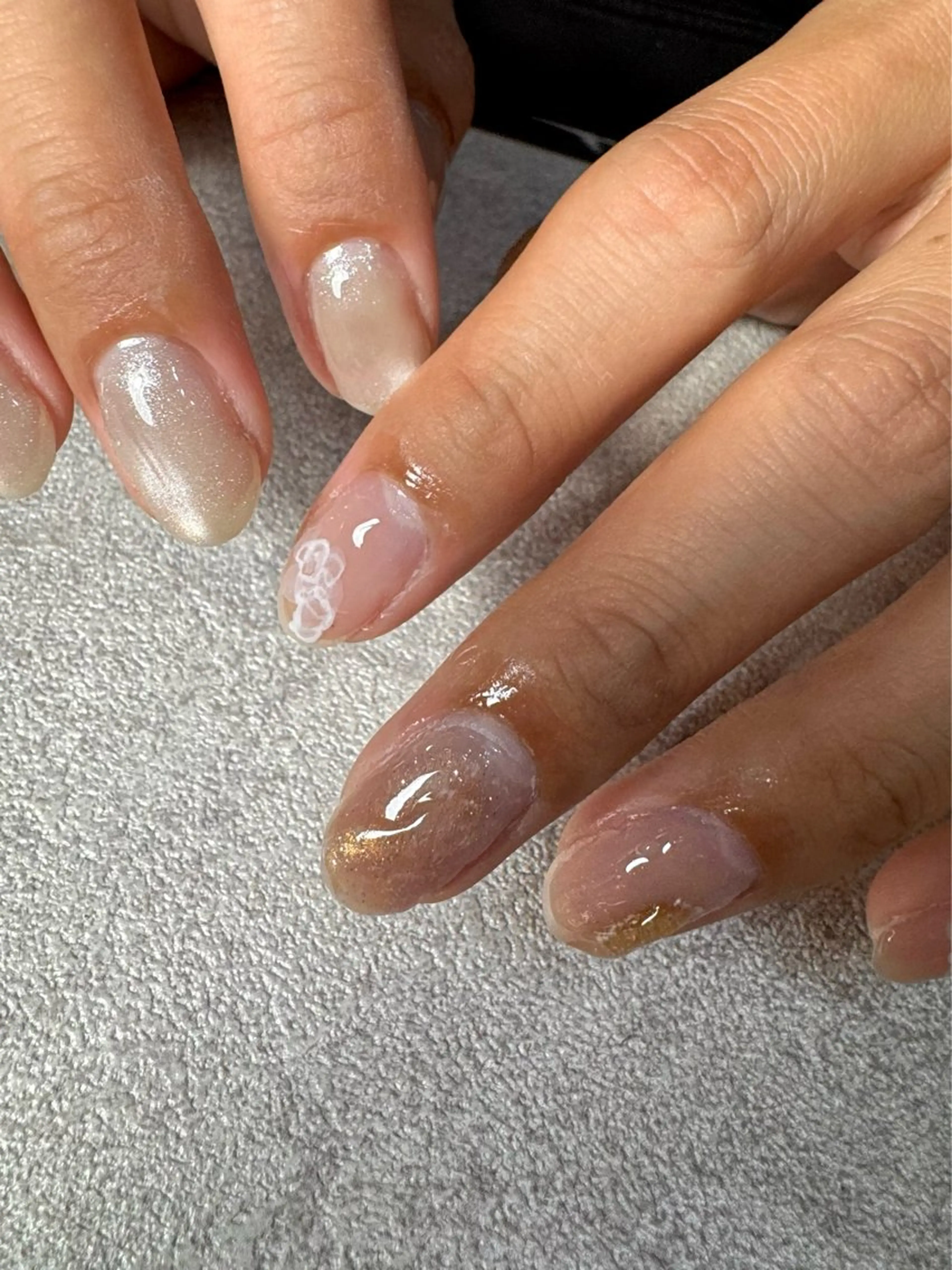 ネイル ニュアンスネイル A’arone  nail所属・A’arone nailのネイルデザイン