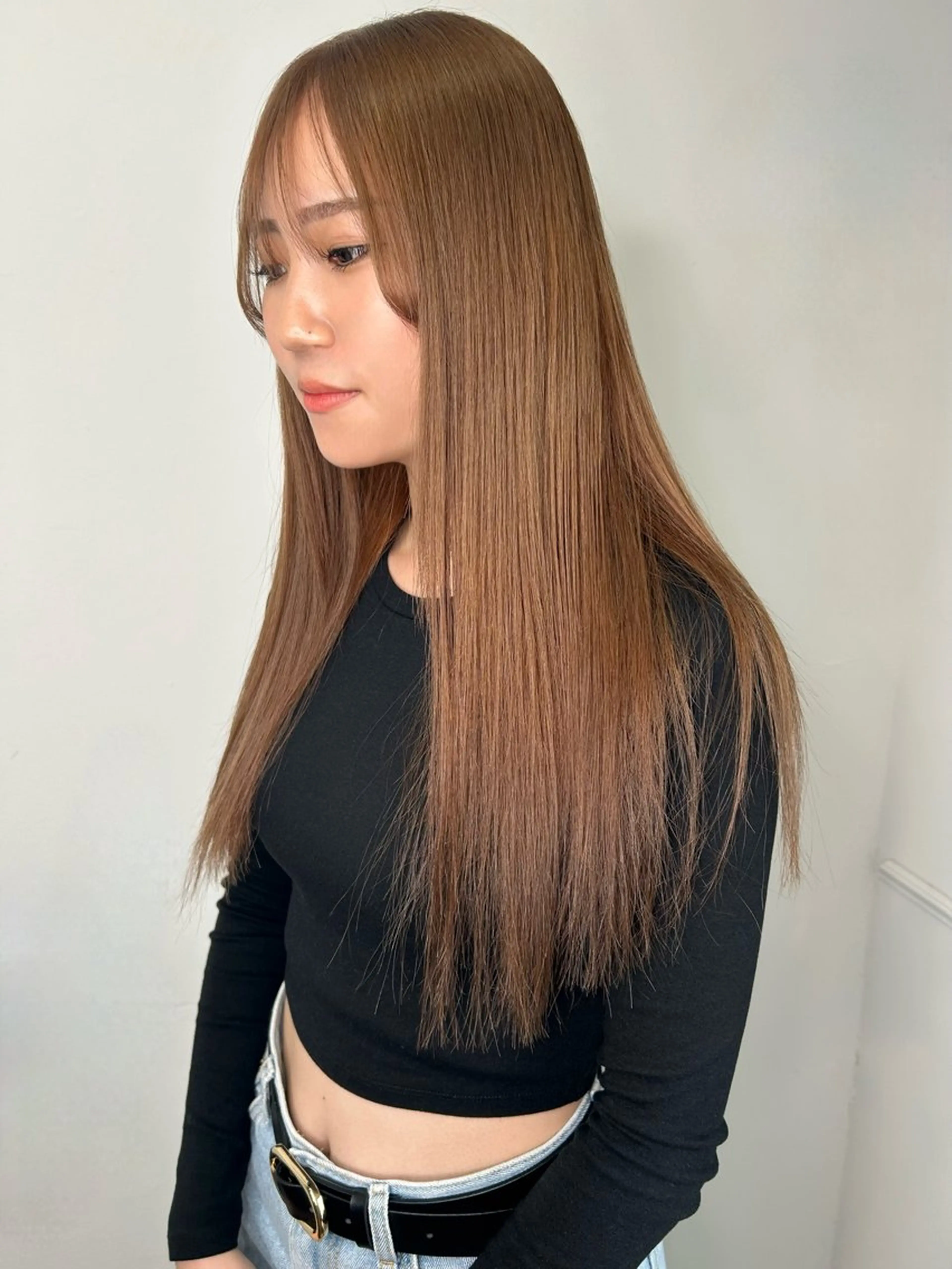 ロング カラー land所属・透明感カラー/レイヤ ー🌙Honokaのヘアスタイル