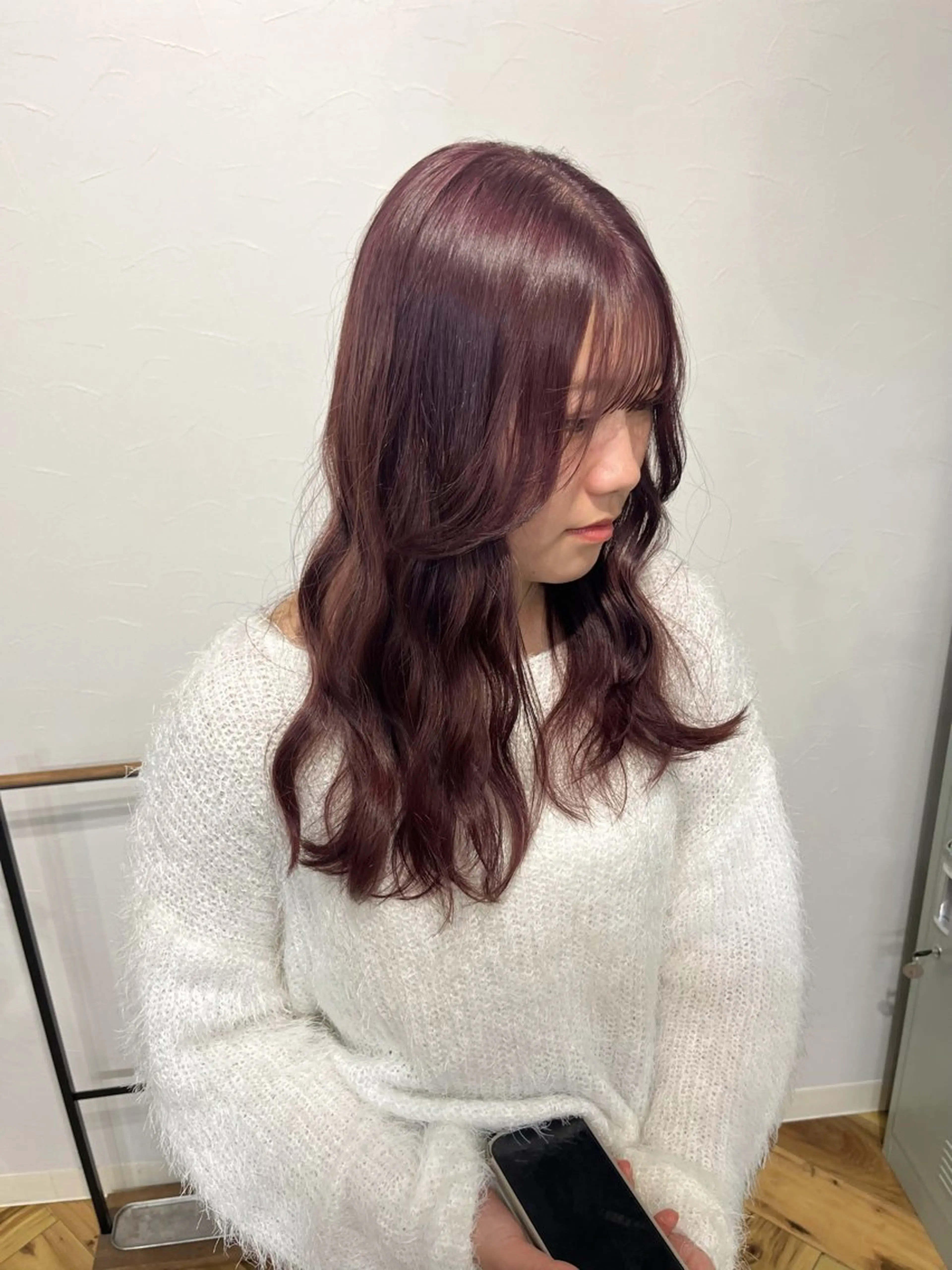 ロング ピンクブラウン ピンクラベンダー ito eye&nail所属・ito 小山綾花のマツエク・マツパデザイン