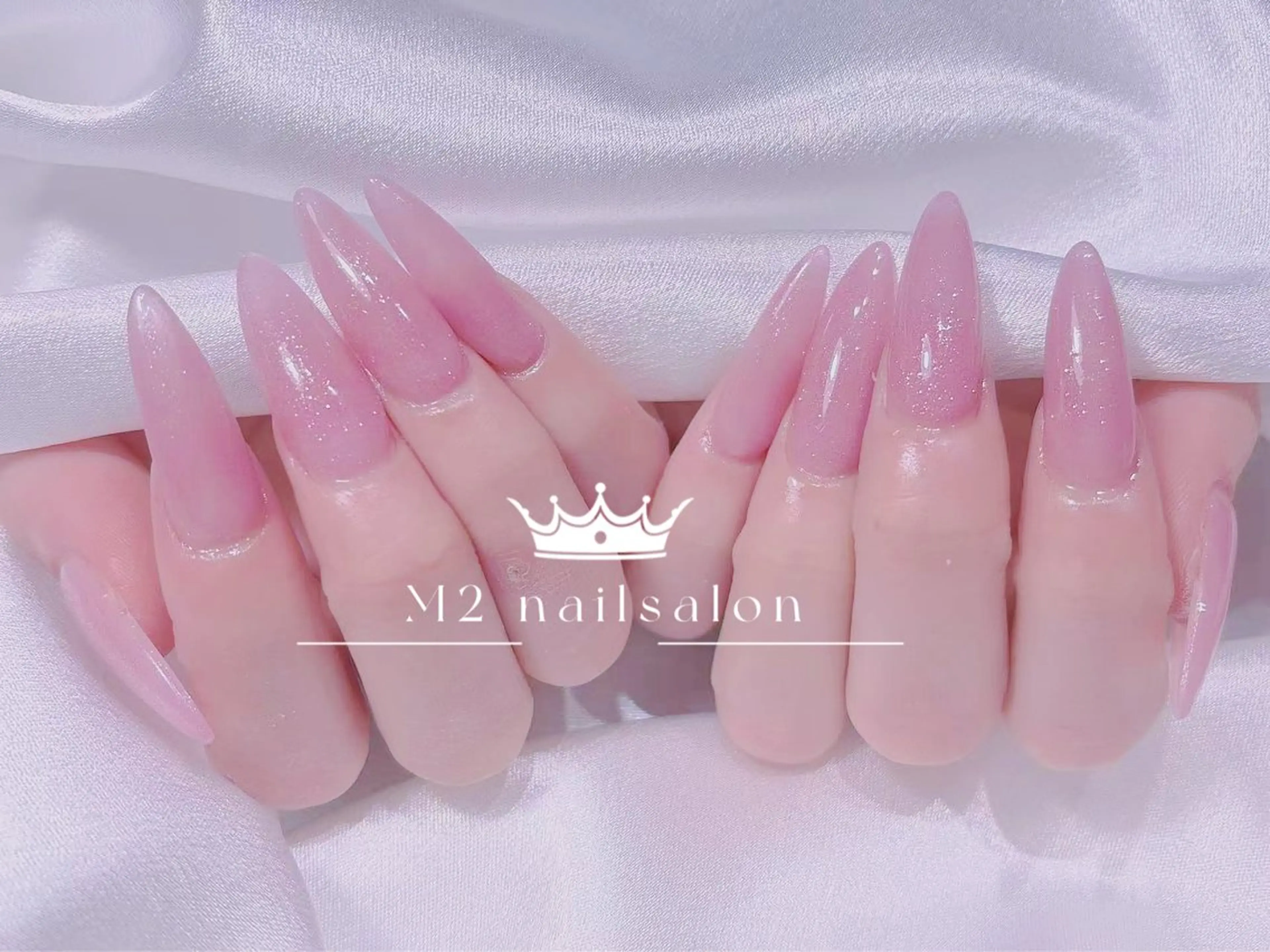 ネイル ハンドネイル 長さだし専門店 M2　rikaのネイルデザイン