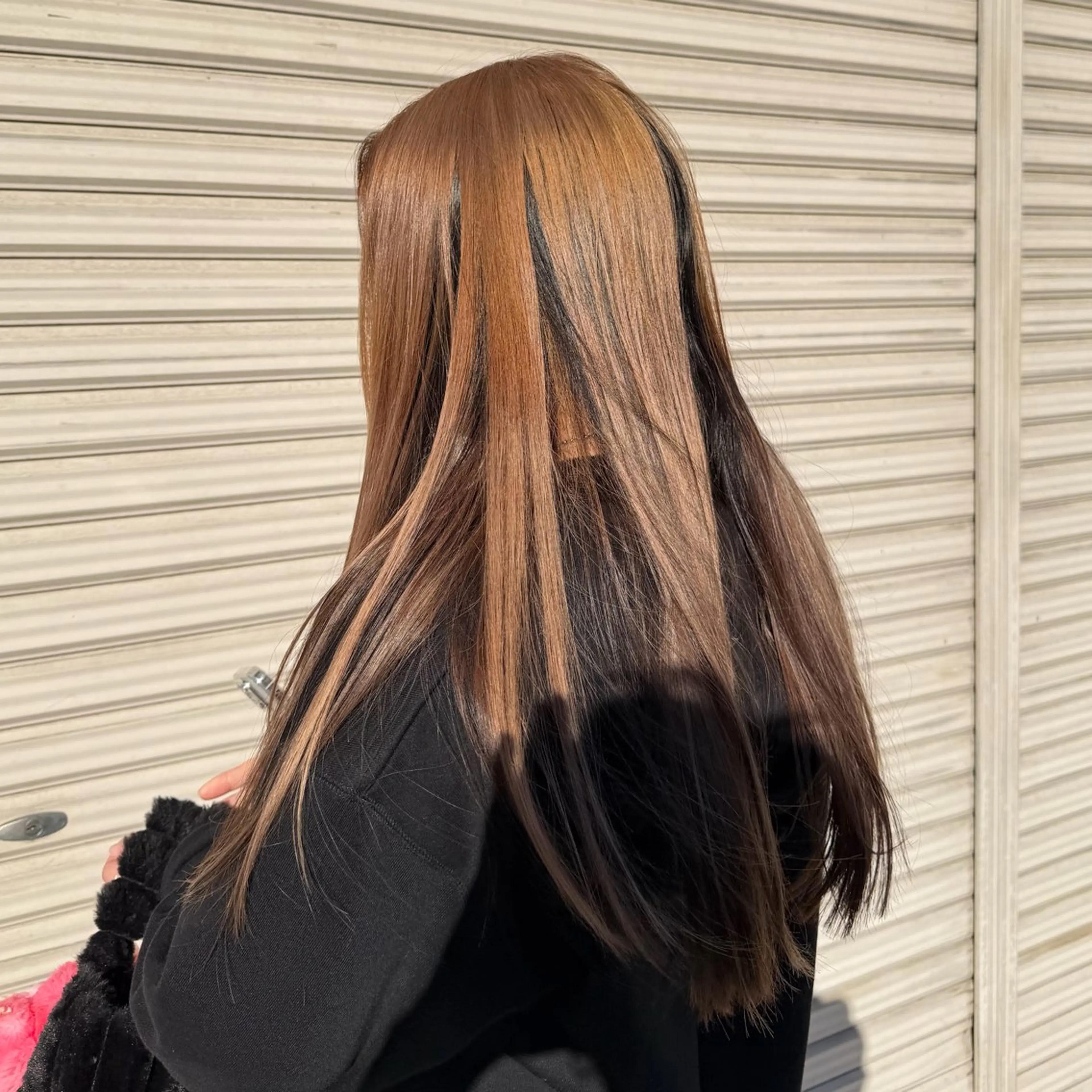 ロング ヘアカラー 艶カラー×デザイン カラー特化/値賀大樹のヘアスタイル