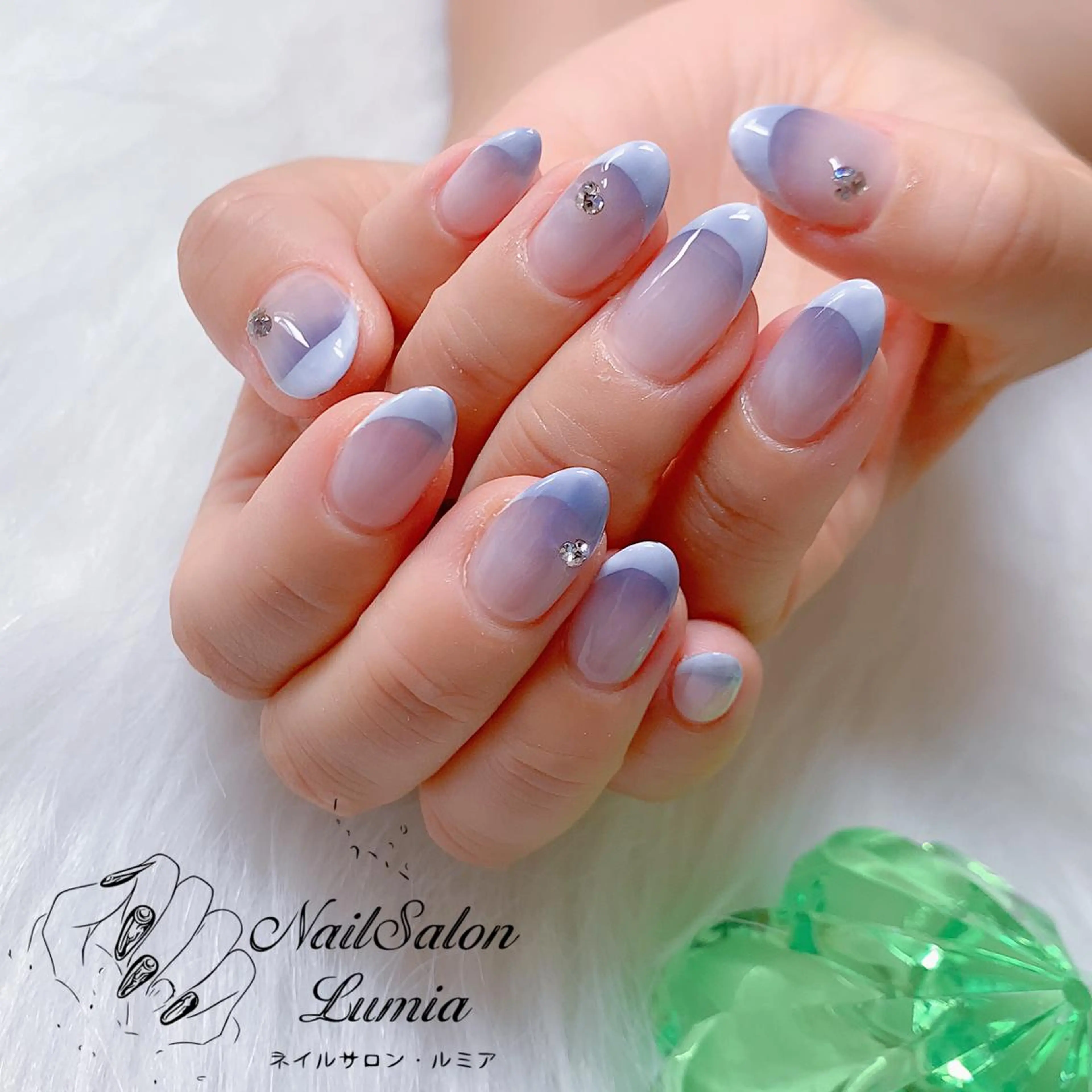 ネイル ハンドネイル ネイルサロン ルミア Lumia 店長のネイルデザイン