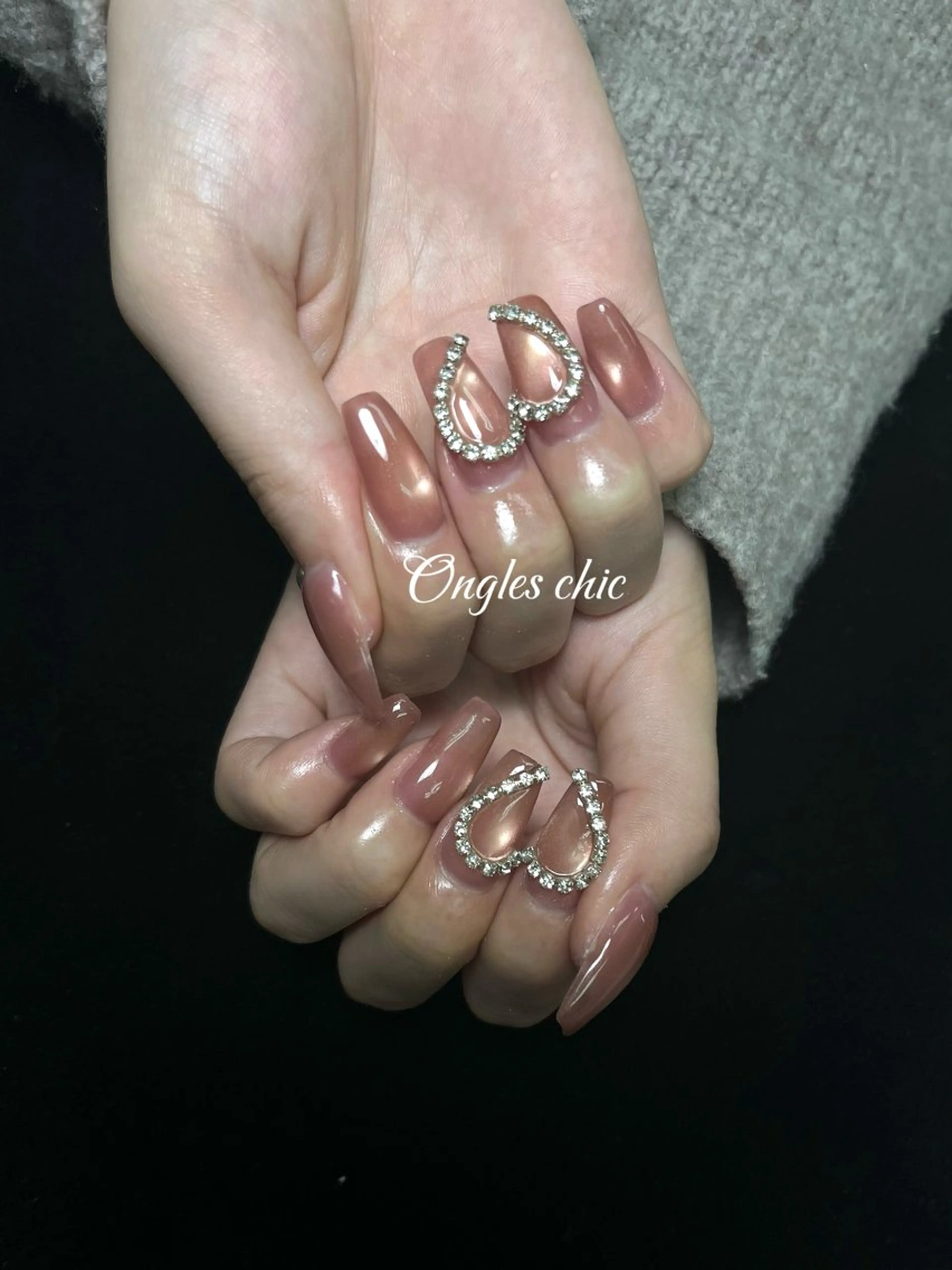 ネイル ハンドネイル ongles chicのネイルデザイン