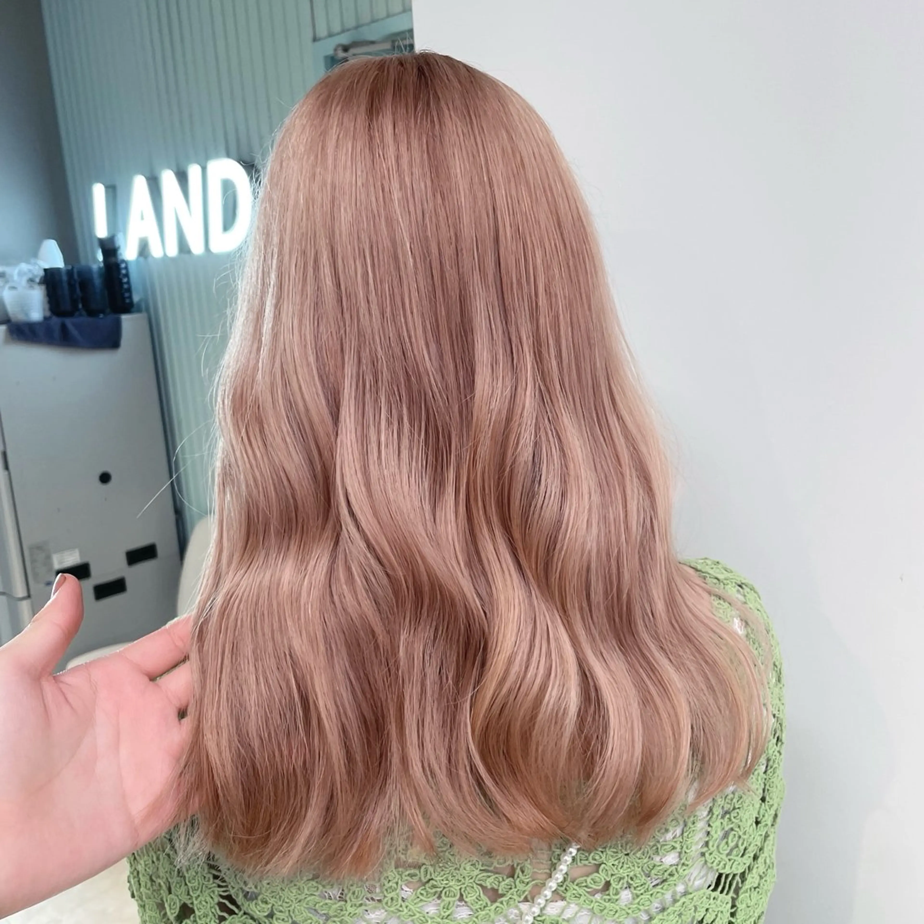 ロング カラー ヘアカラー トリートメント ヘアセット 艶髪グレージュ特化/ CHIKARAのヘアスタイル