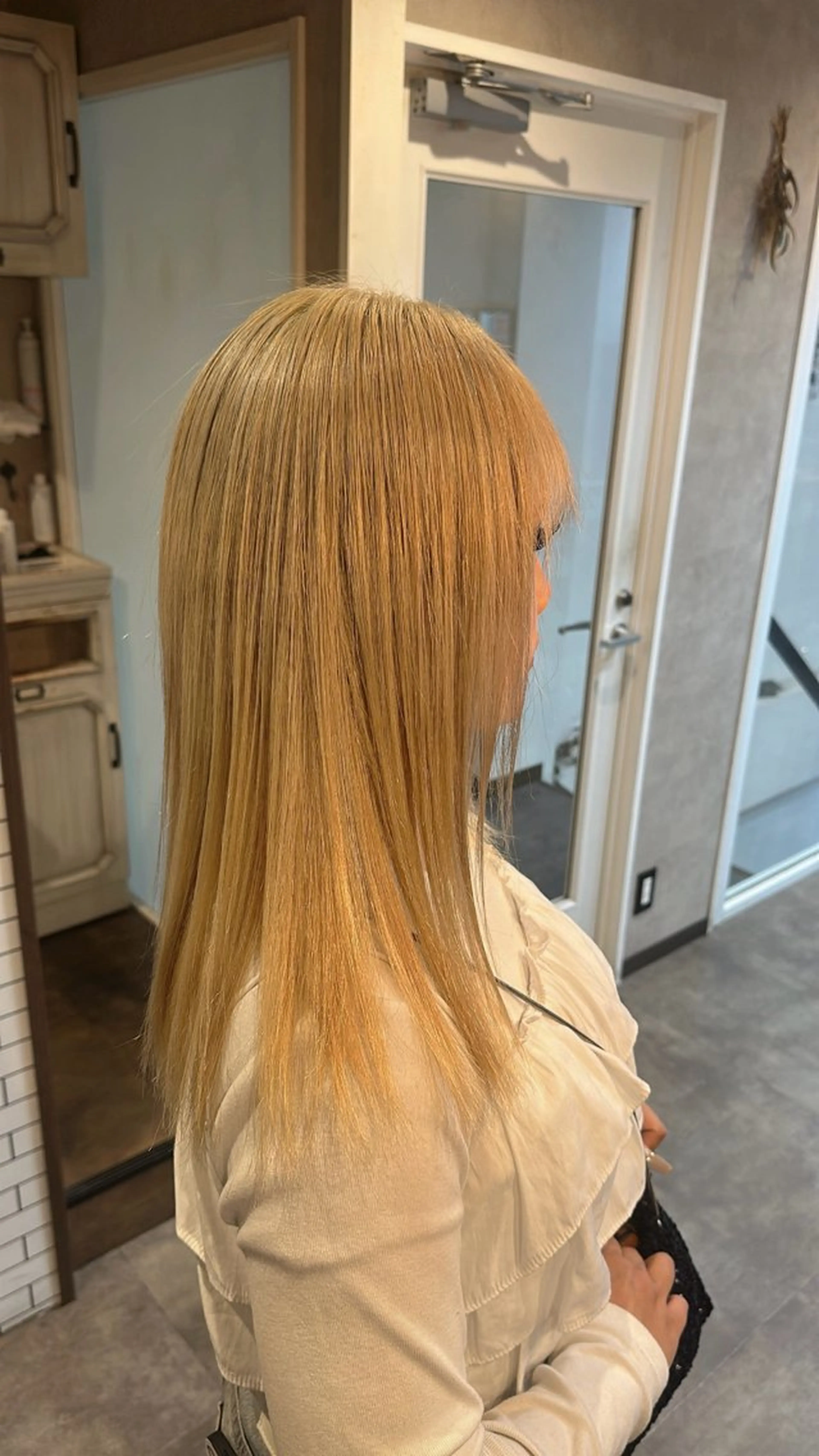 ブリーチオンカラー🎨の写真