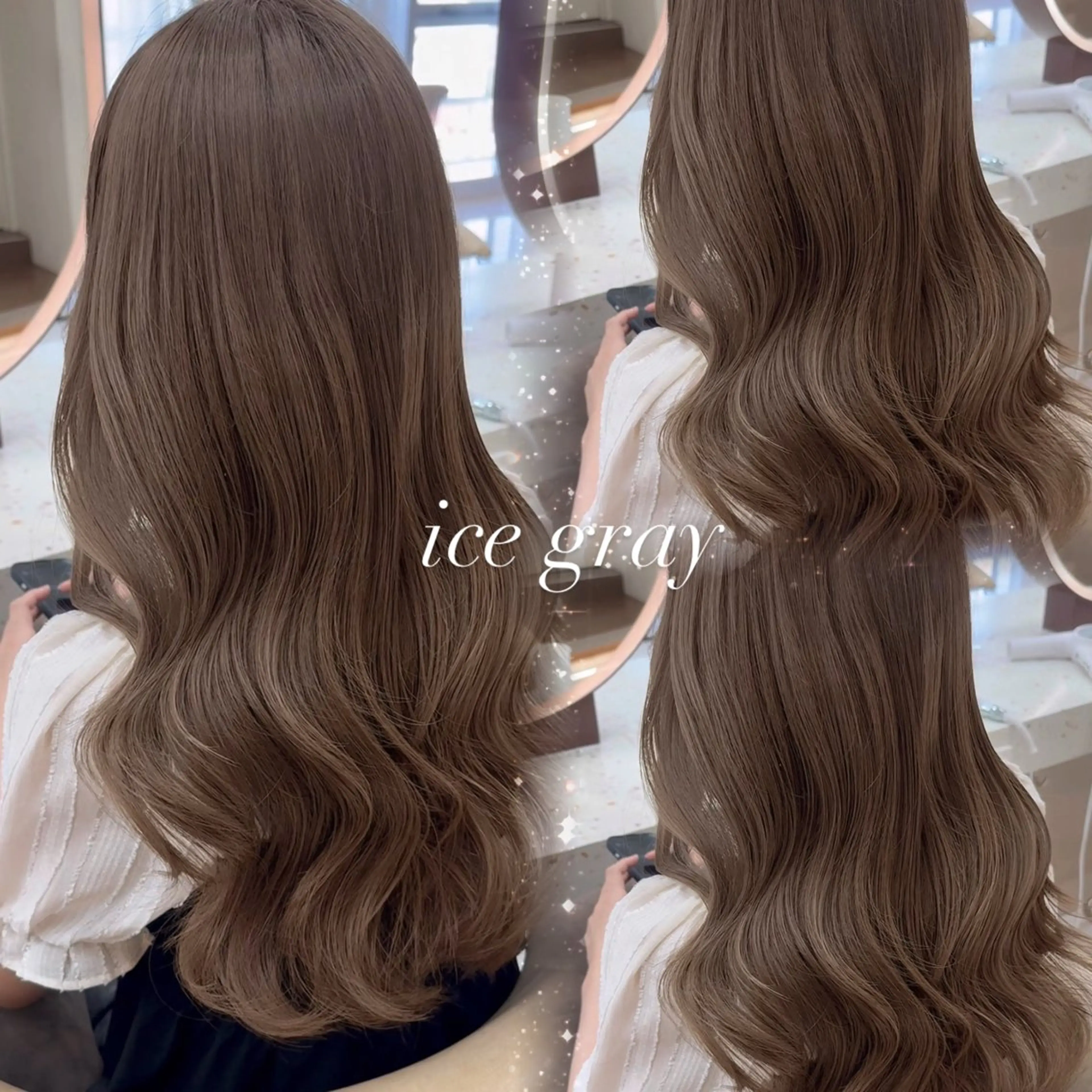 ロング カラー レイヤー ♡Miku♡のヘアスタイル