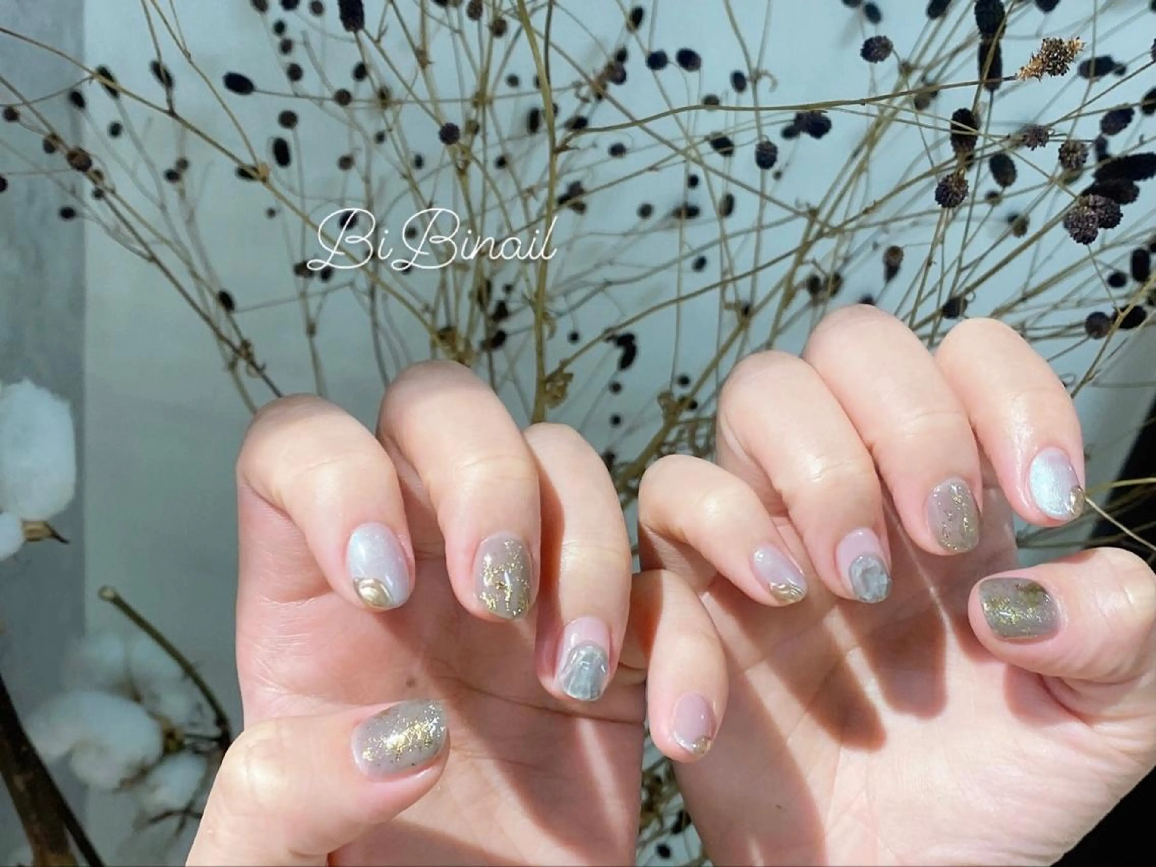 ネイル ハンドネイル purple hair design所属・Sumi Tomoのネイルデザイン