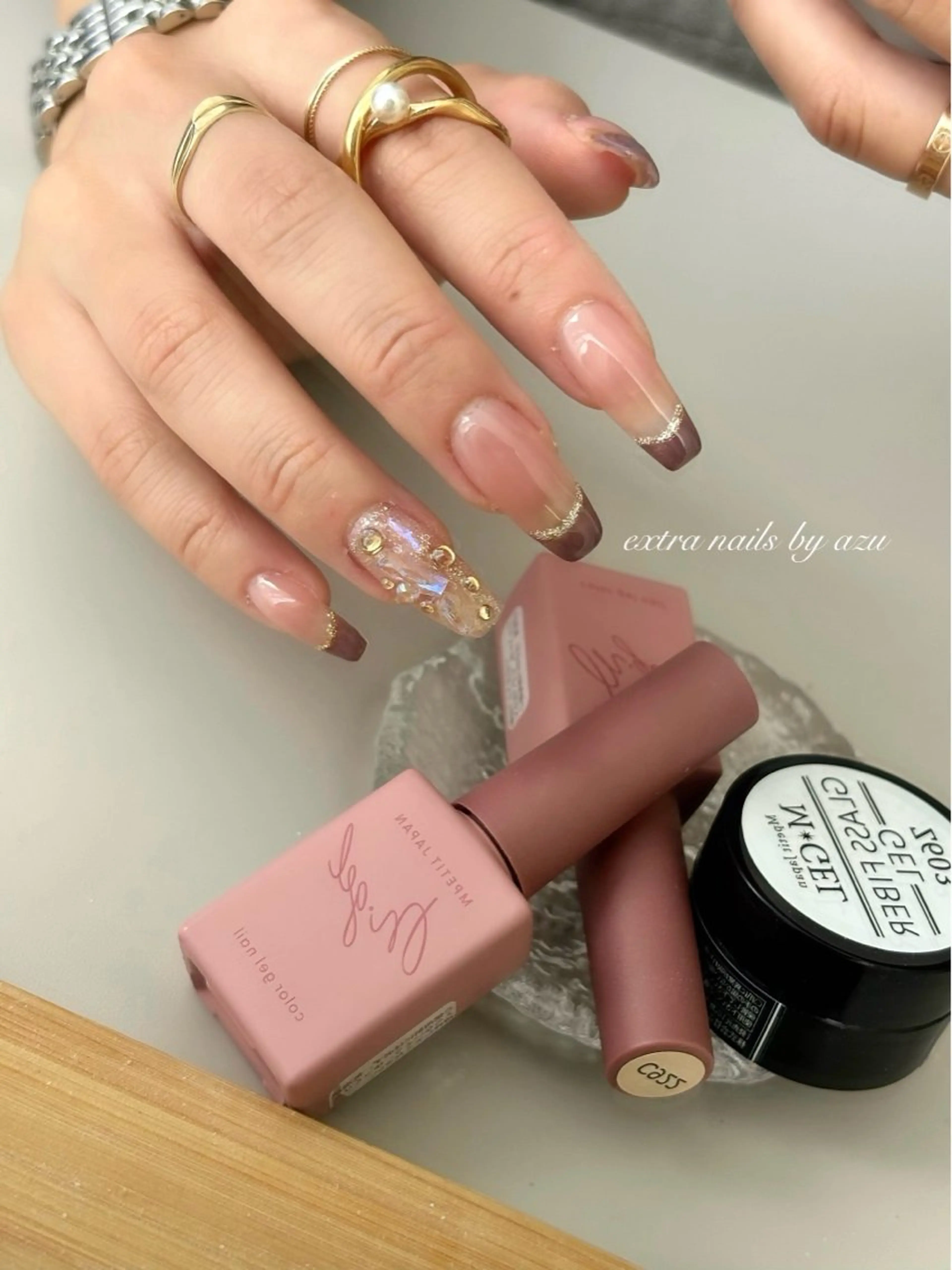 ネイル アートネイル ハンドネイル extranails ／lemellaのネイルデザイン