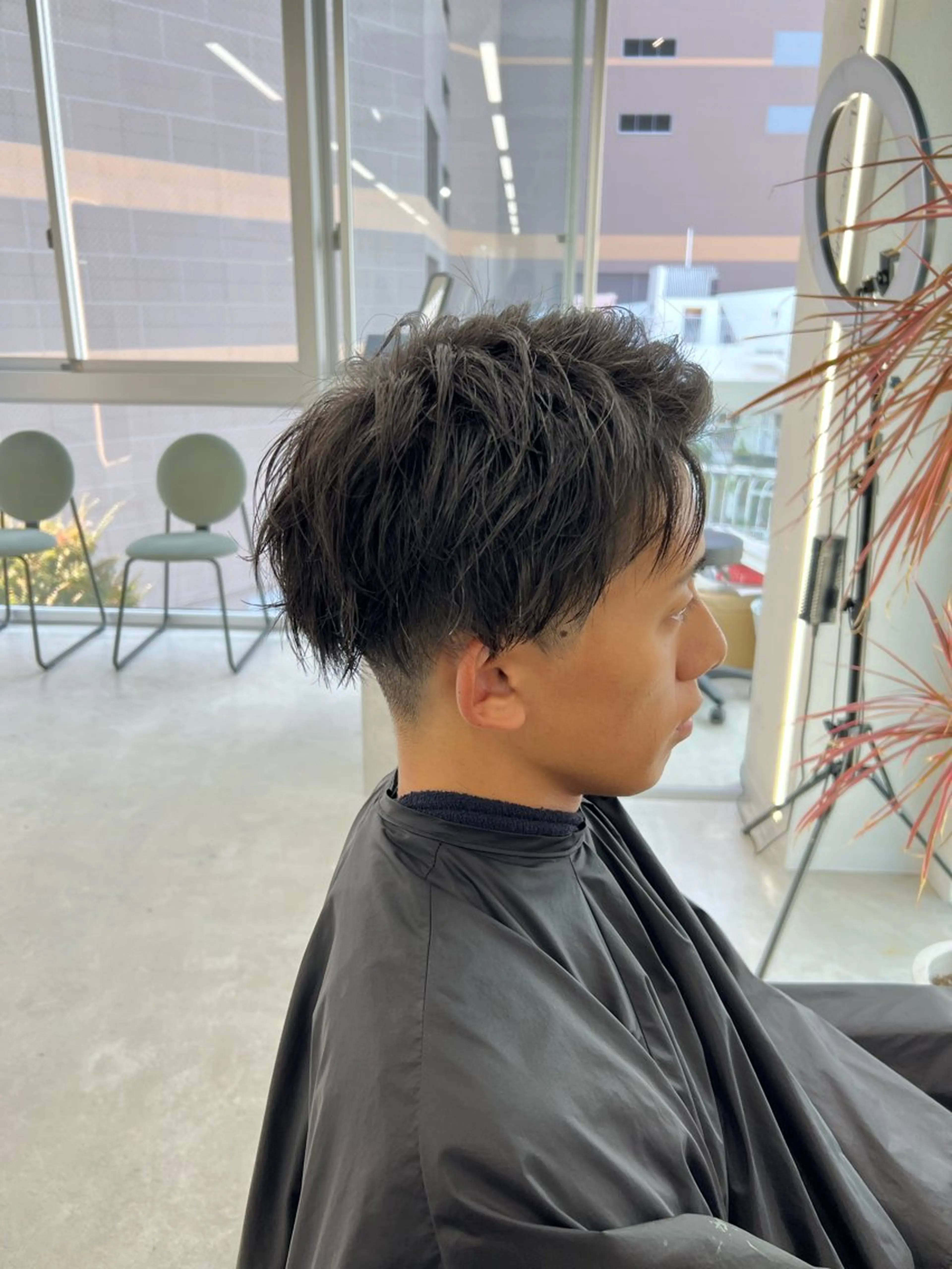 メンズ maya レイヤーカットのヘアスタイル