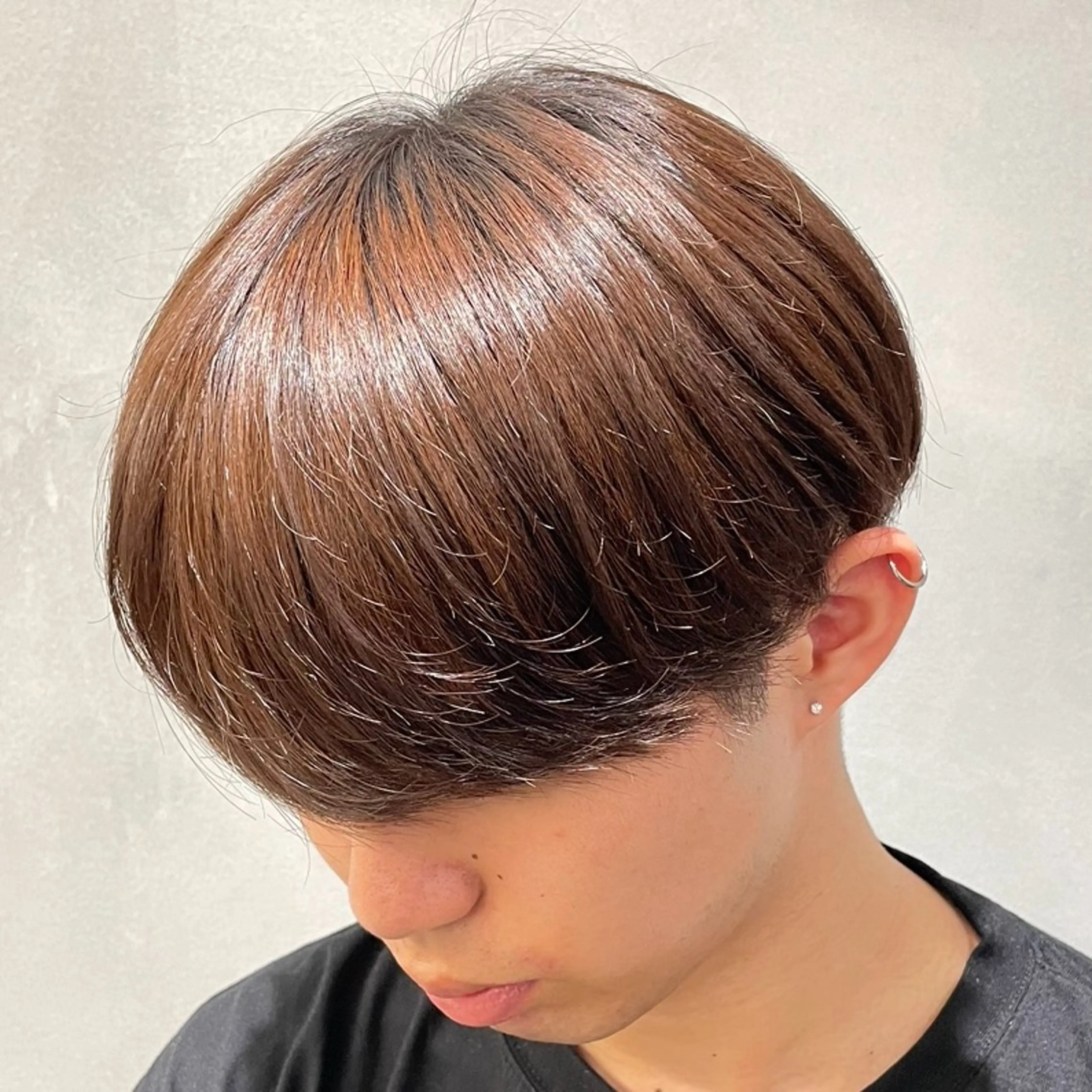 ミディアム パーマ ヘアアレンジ メンズ fifth Tokyo所属・fifth 石川 凪のヘアスタイル