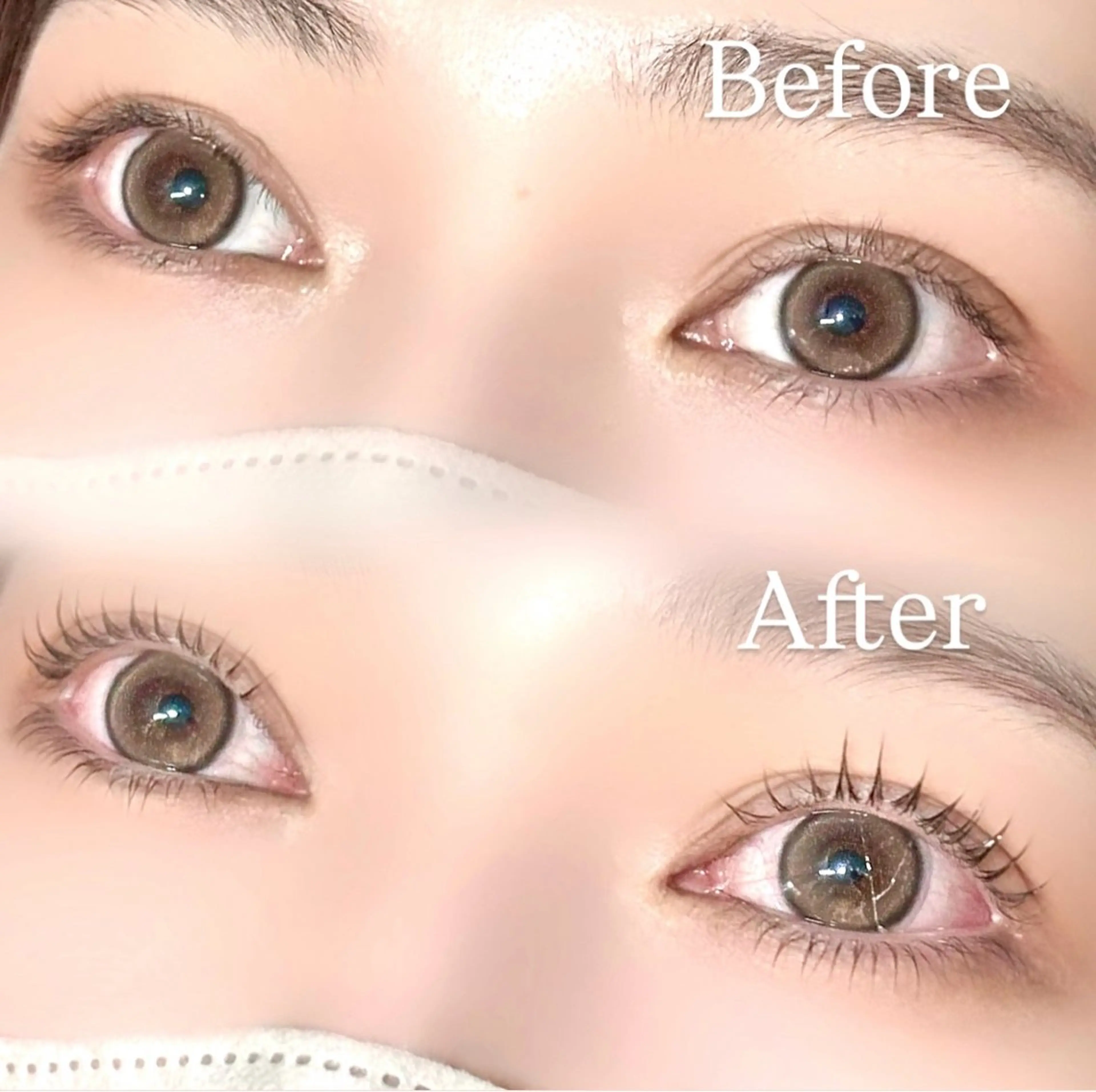 🩵上下まつ毛パーマ🩵￥6,600✨※お時間の変更をお願いする場合がございますの写真