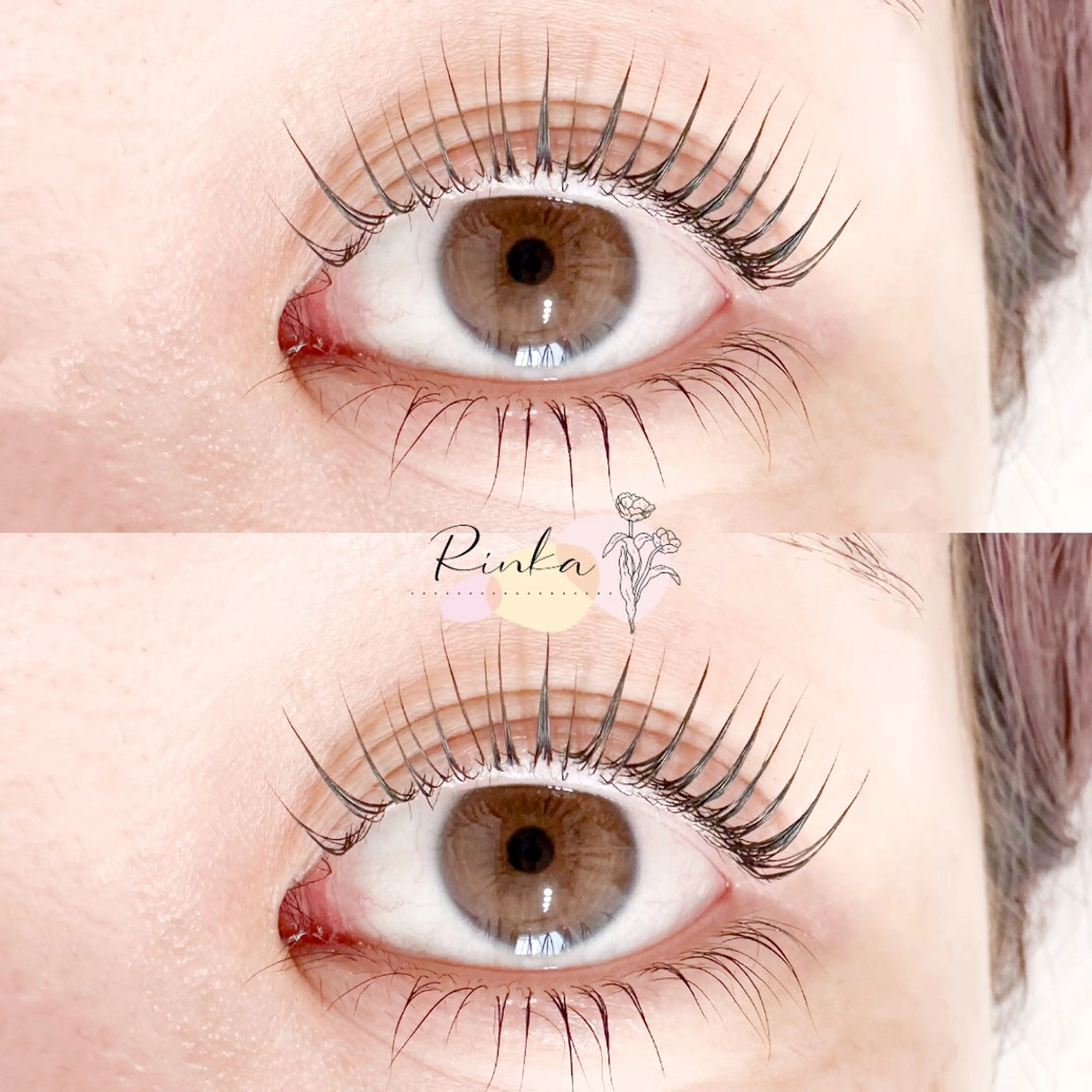 下まつ毛エクステ~80本迄or下まつ毛パーマ⭐️✨🌈どちらかカウンセリング時にお選び頂けます🌈の写真