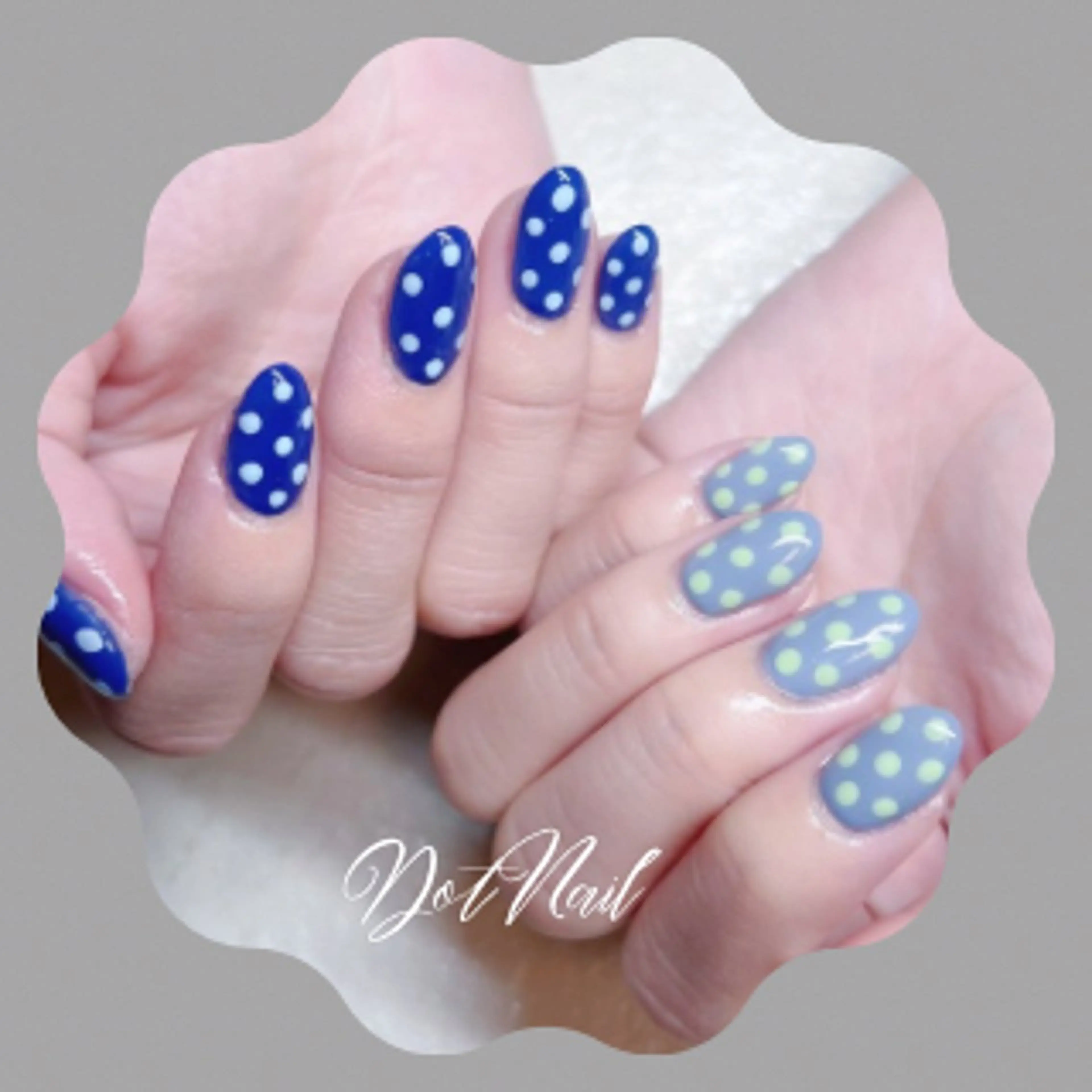 ネイル ドット ハンドネイル 宮崎 ゆみのネイルデザイン