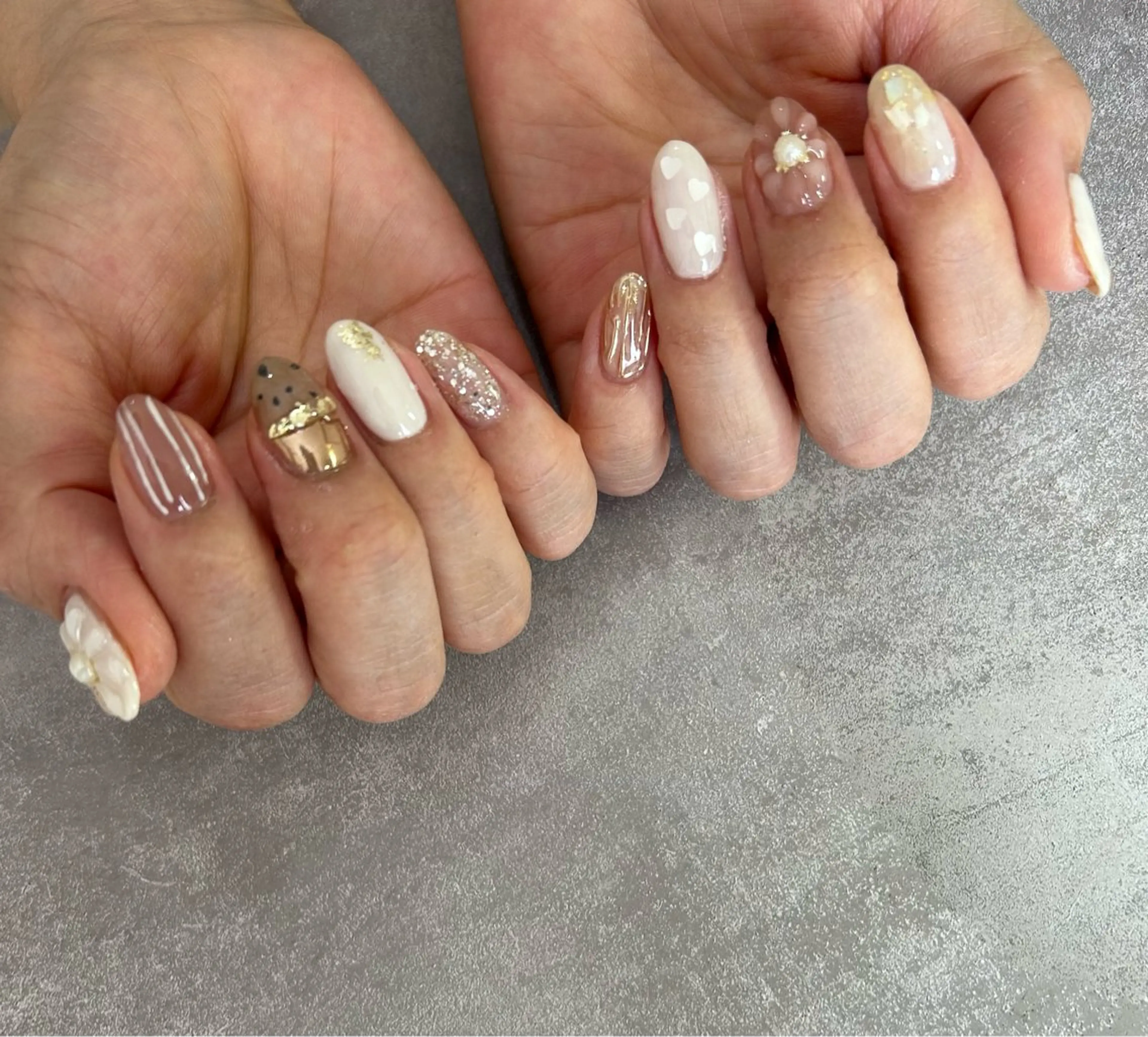 ネイル ハンドネイル Bi_nail. yuuのネイルデザイン