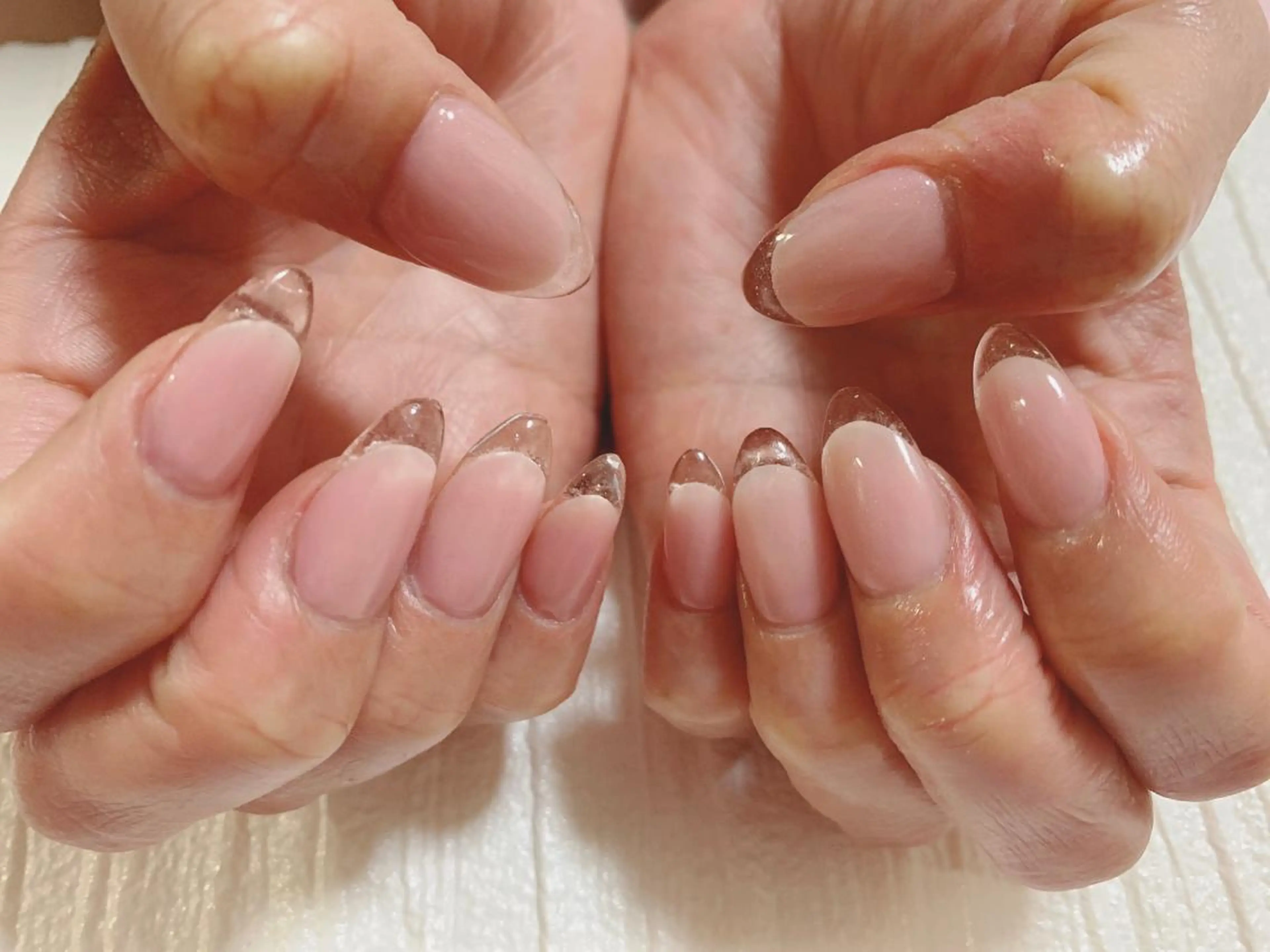人気✨先端クリアフレンチの写真