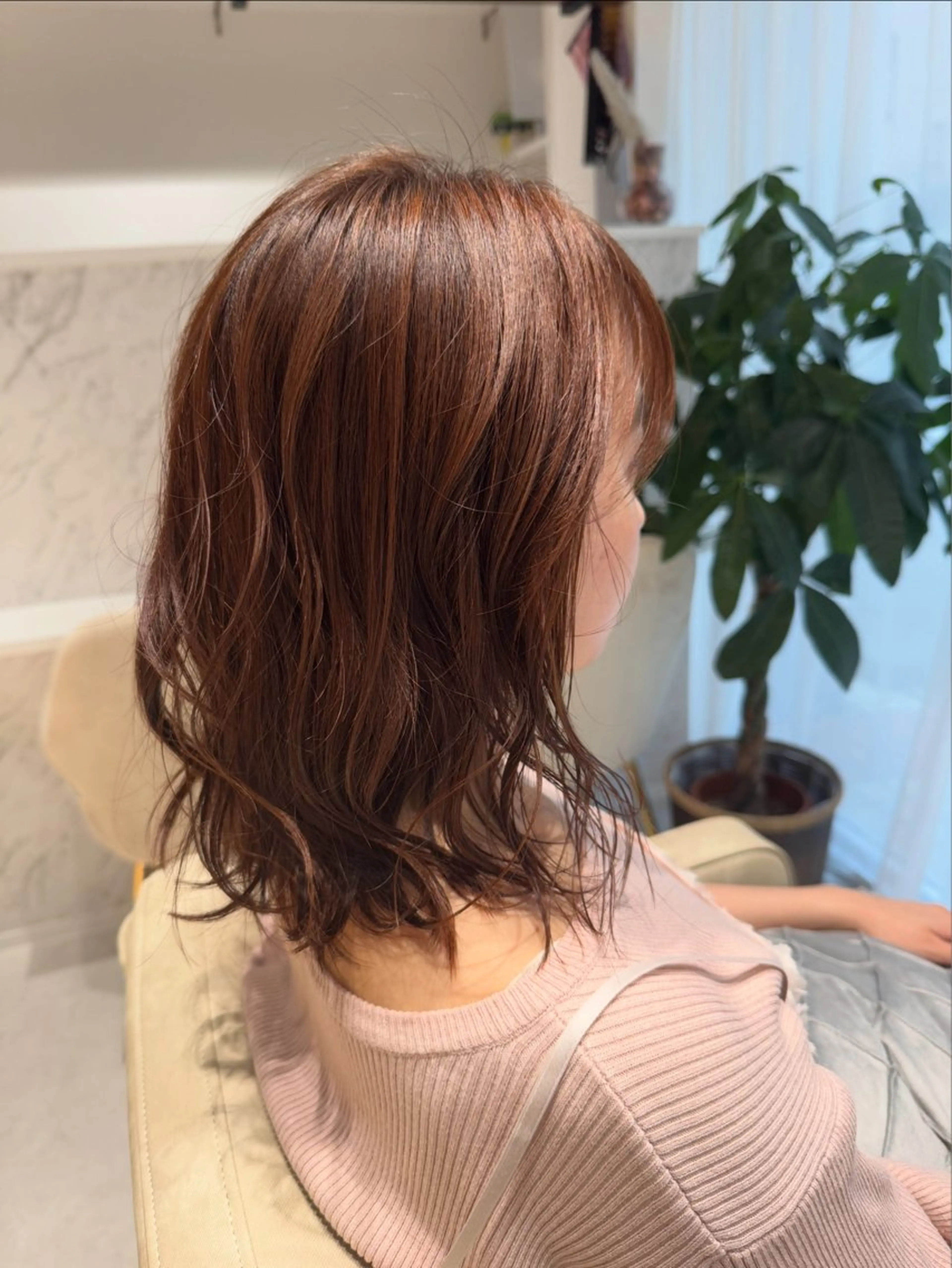 【透明感カラー】ワンカラー🌙（ブリーチなし）の写真