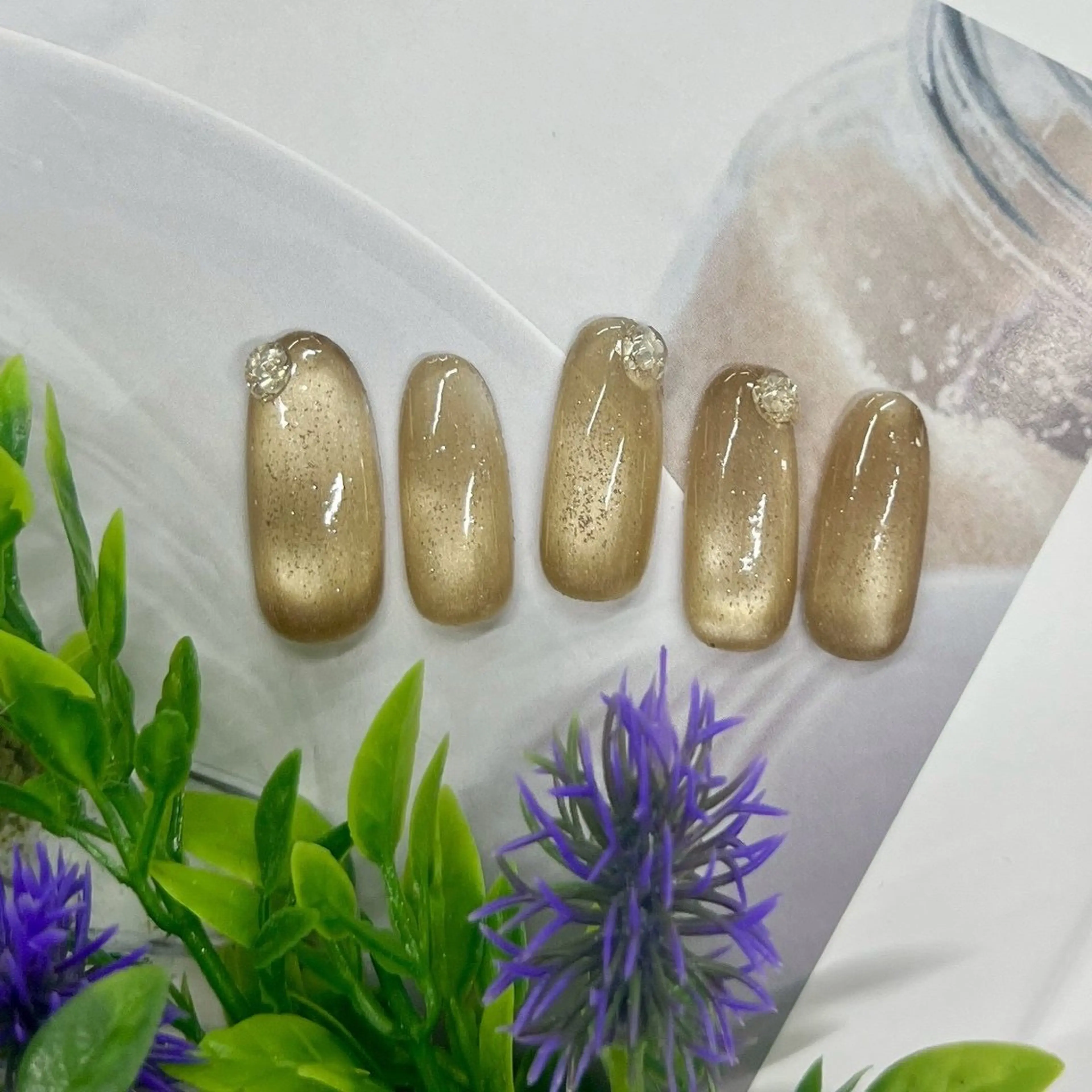 ネイル ⭐︎休業中の練習⭐︎ JNA認定講師髙橋のネイルデザイン