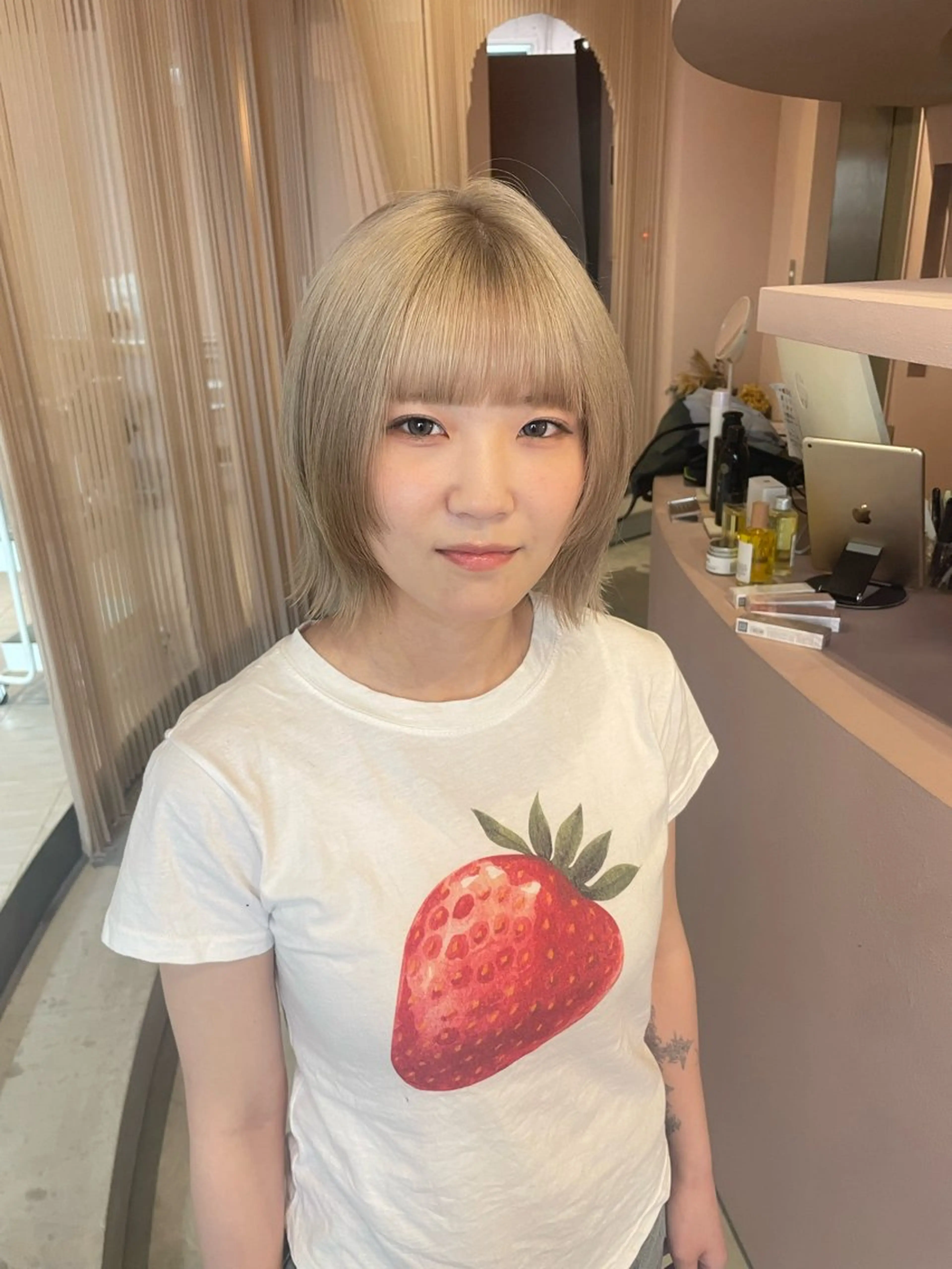 ショート lodge art所属・lodge art /ユウナのヘアスタイル