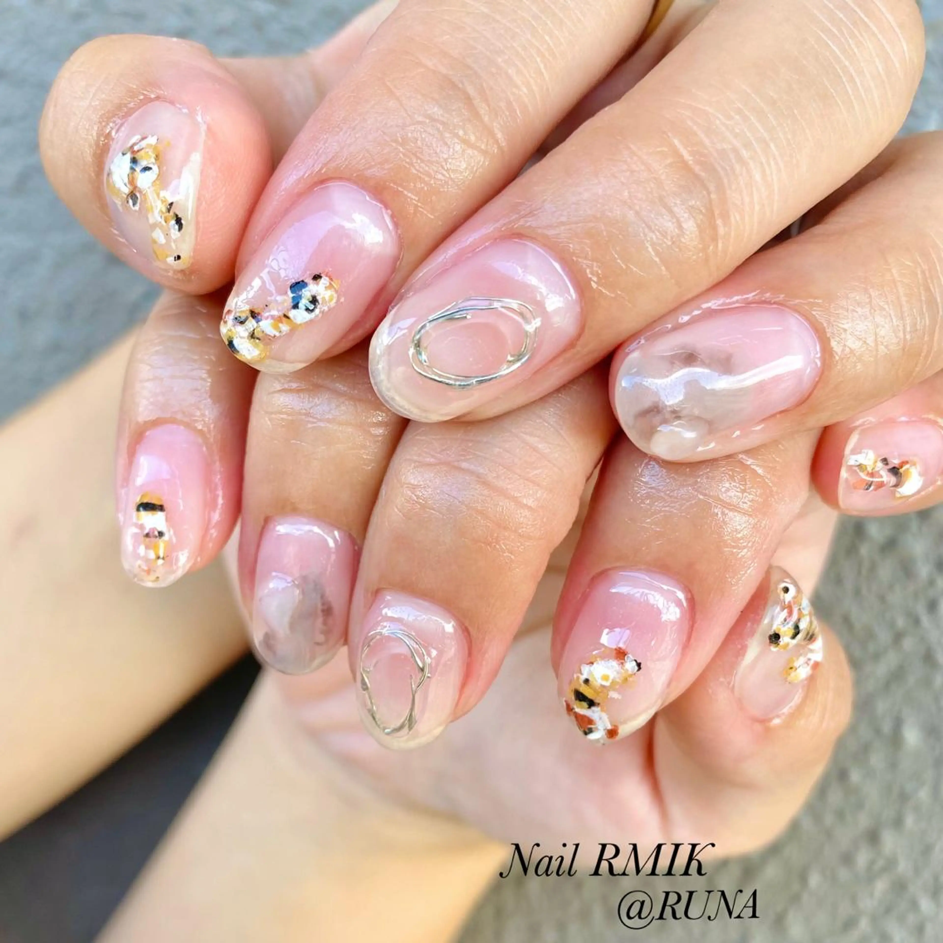 ネイル ハンドネイル nailsalon RMIKのネイルデザイン
