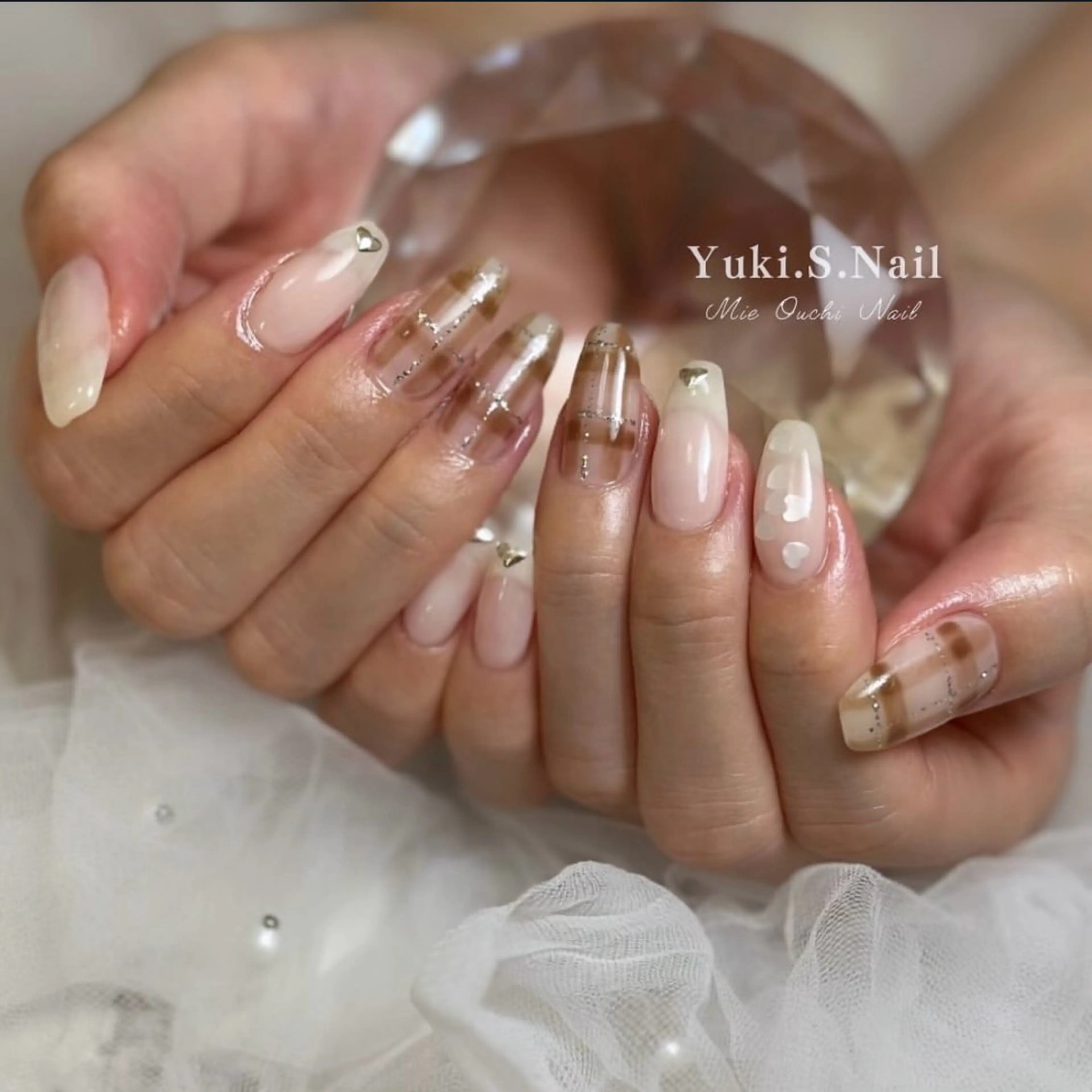 ロング ハンドネイル Yuki S.Nailのネイルデザイン
