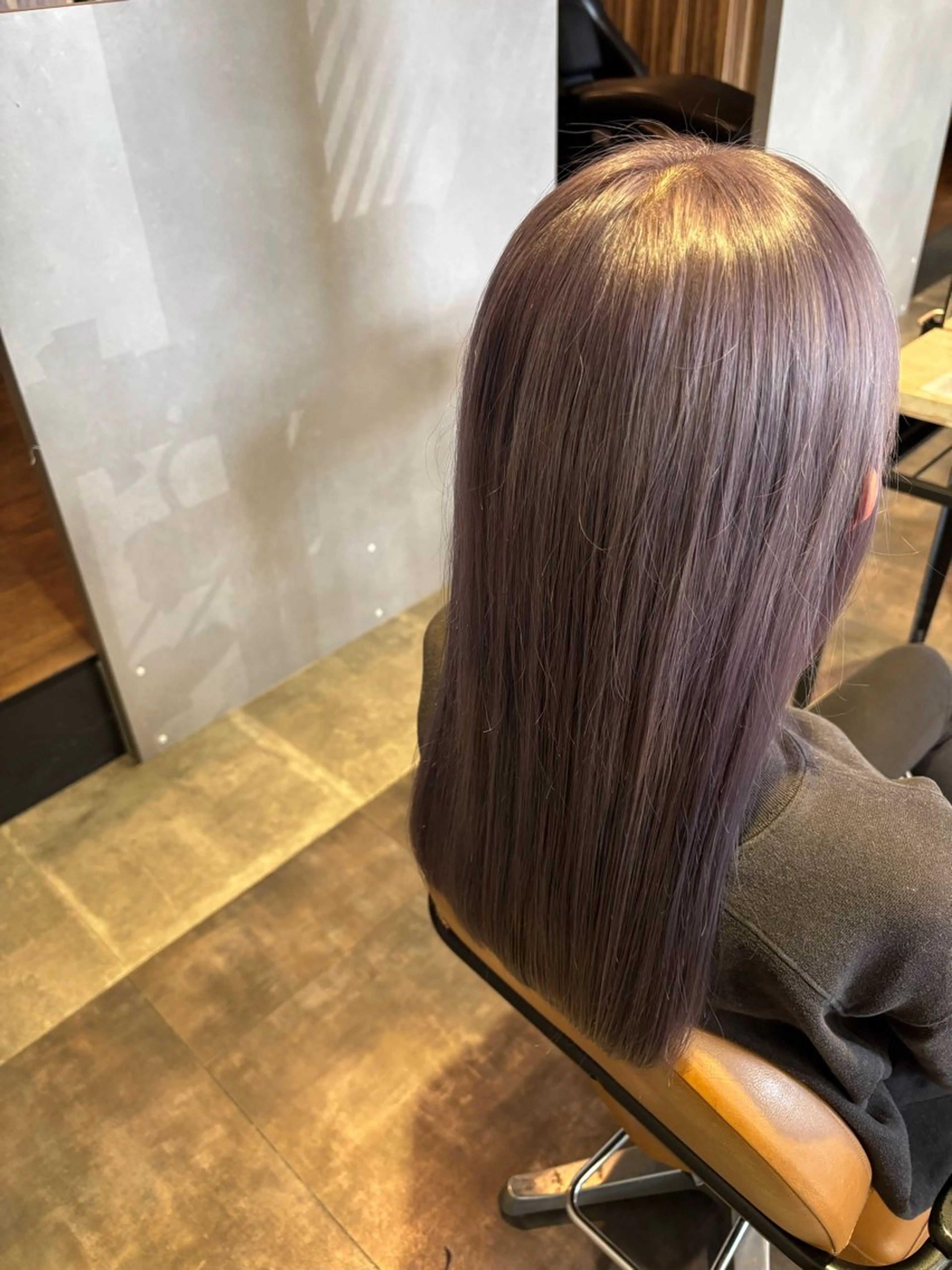 ロング カラー ブリーチ 透明感カラー ヘアカラー Nakamura Ruruのヘアスタイル