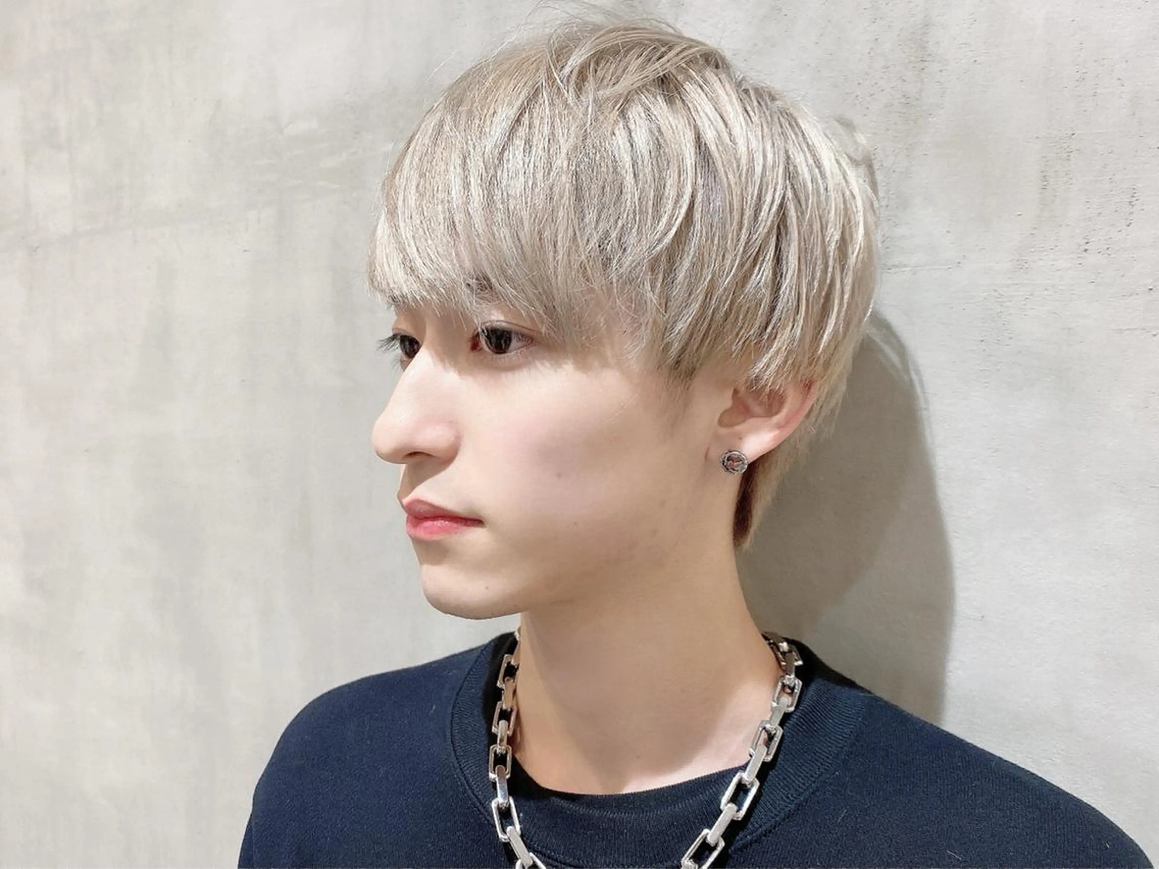 ショート カラー メンズ カット ヘアカラー ill副店長 立和田純也のヘアスタイル