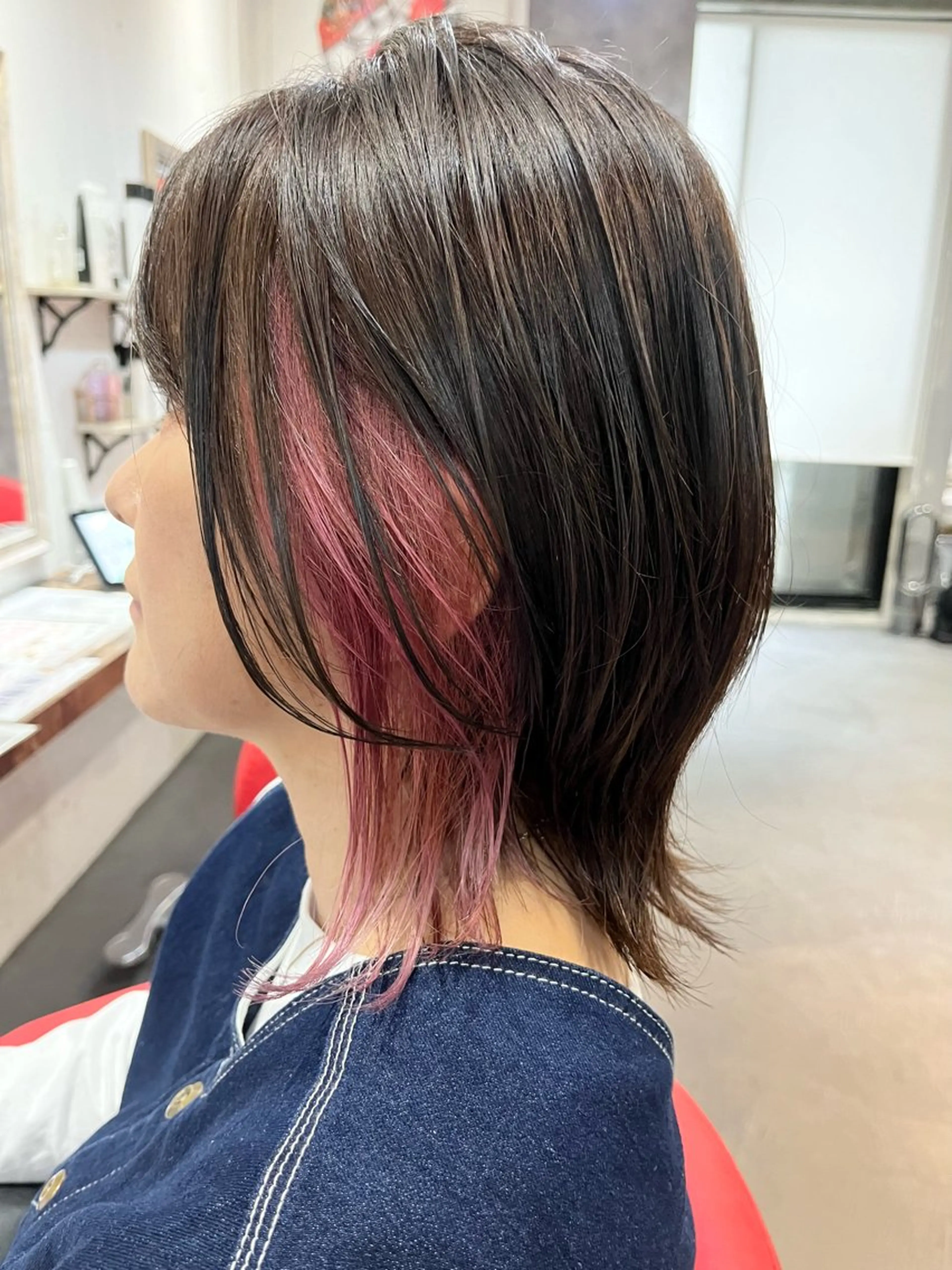 ミディアム カラー ヘアカラー 駅チカ【ali'i】 アリイ花崎友美☘のヘアスタイル