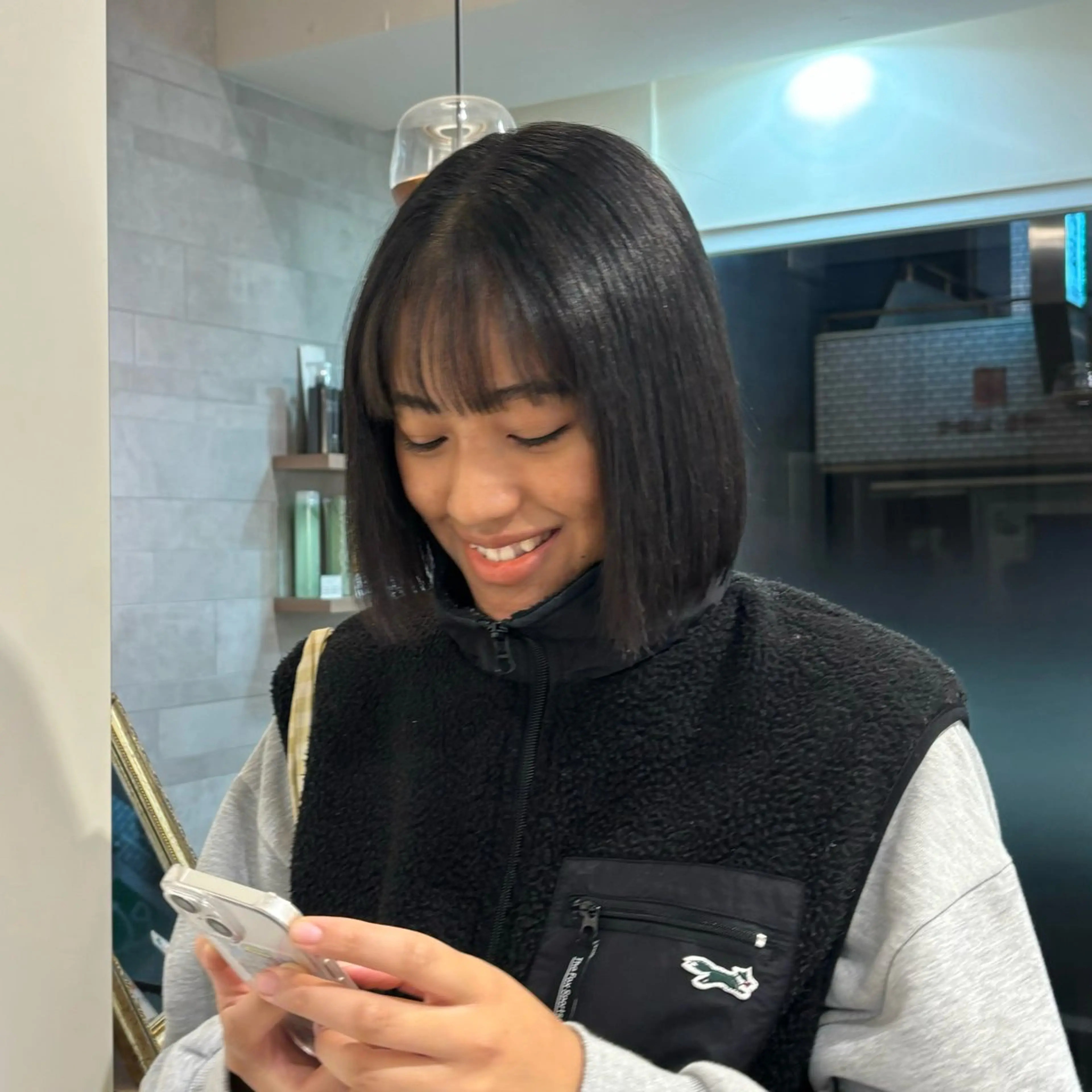 ショート 暖色/艶カラー🍑☆ /杉村夏希のヘアスタイル