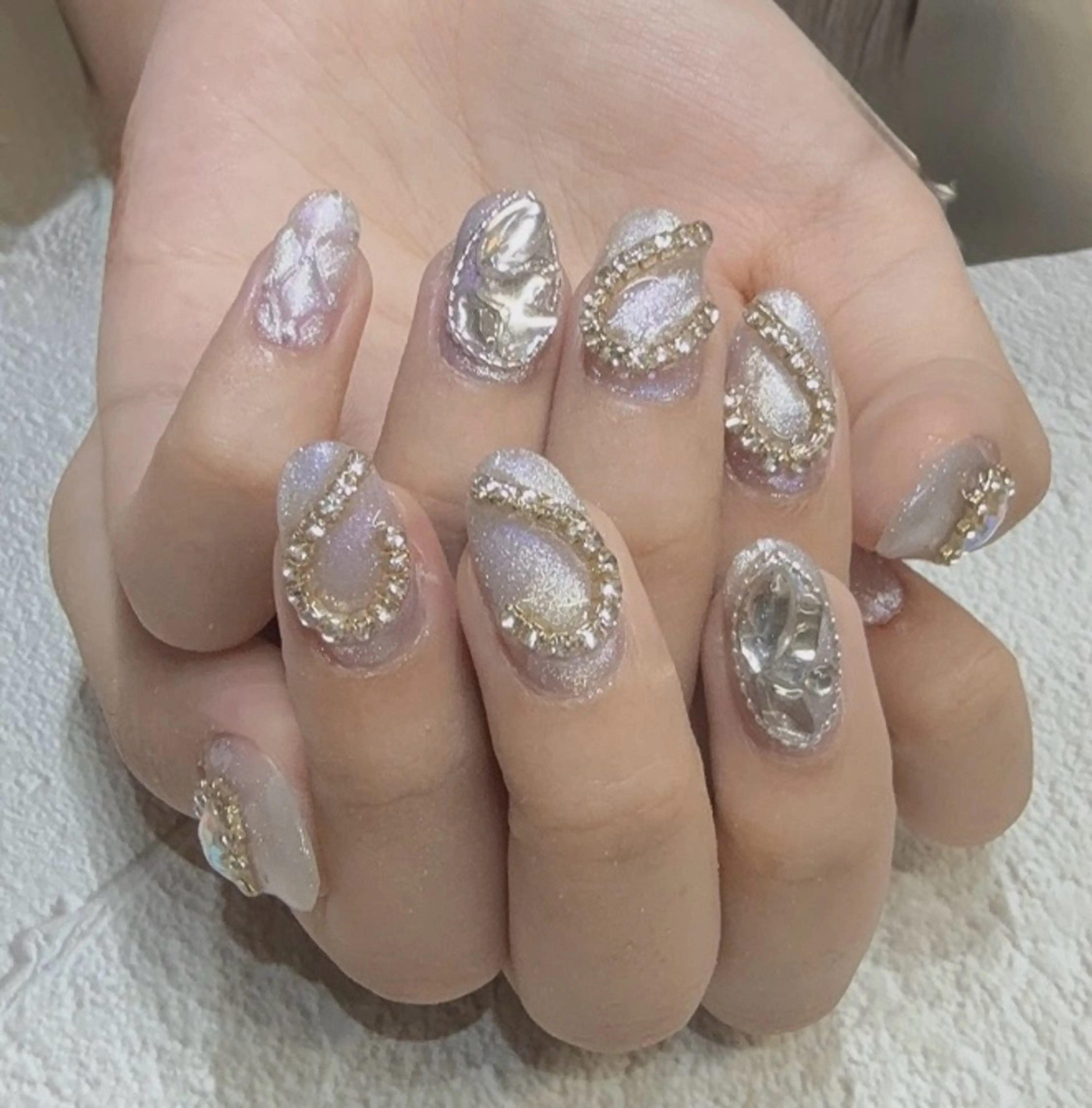 ネイル ハンドネイル ハンドケア NailSalon✨ Écrinエクランのネイルデザイン