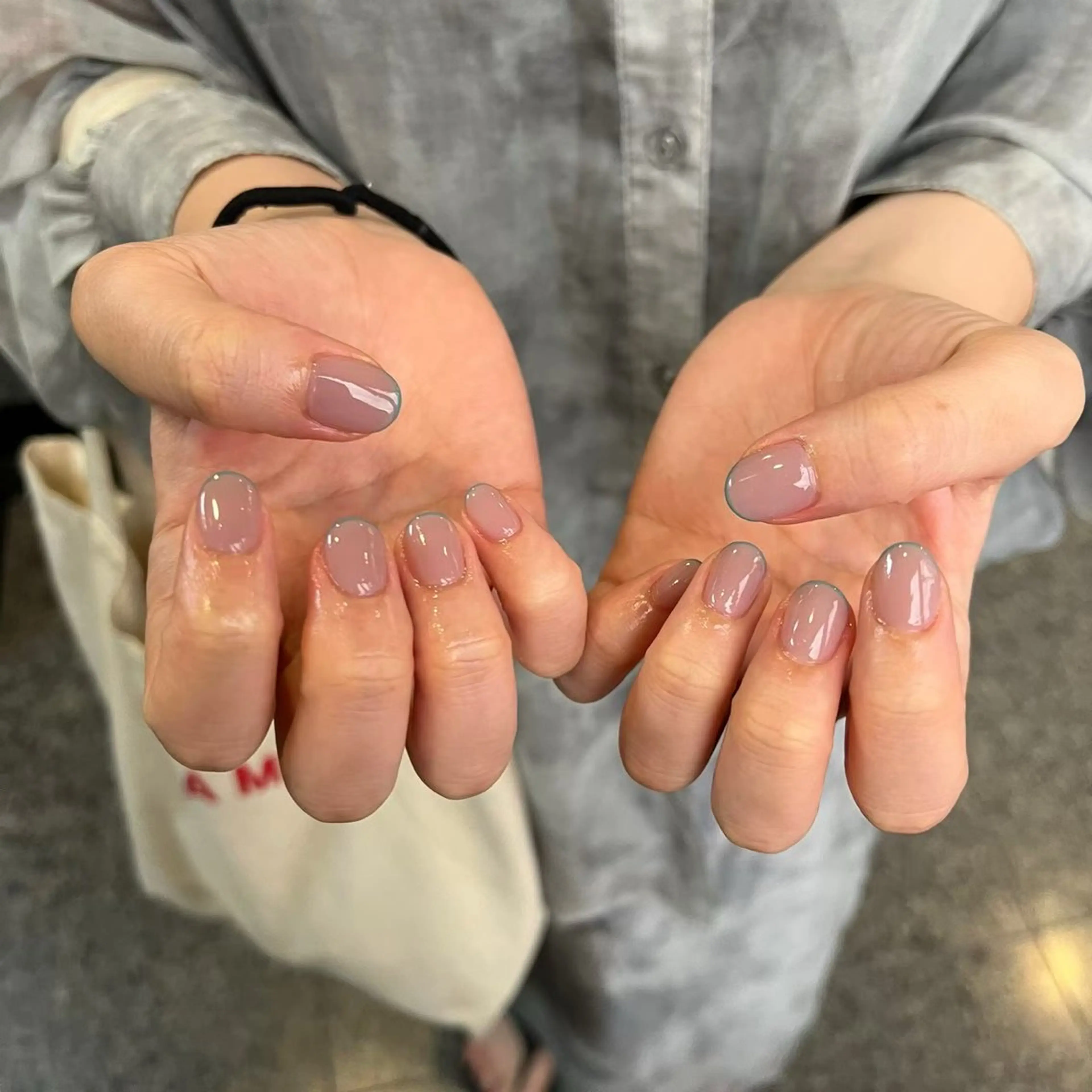 ネイル フレンチネイル YUUKI LANDHAKATAのネイルデザイン