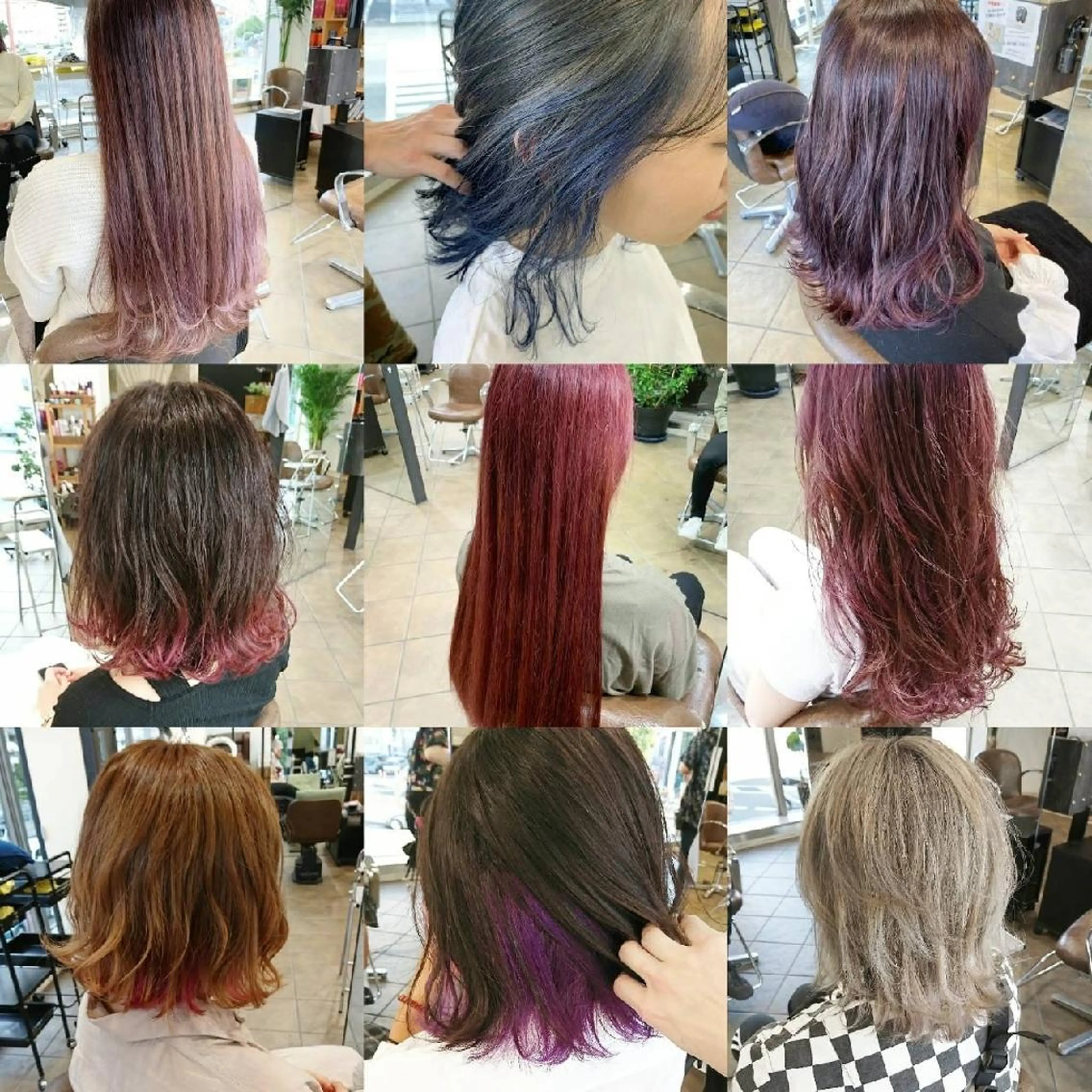 Luisハイライト　 喜連瓜破、髪質改善のヘアスタイル