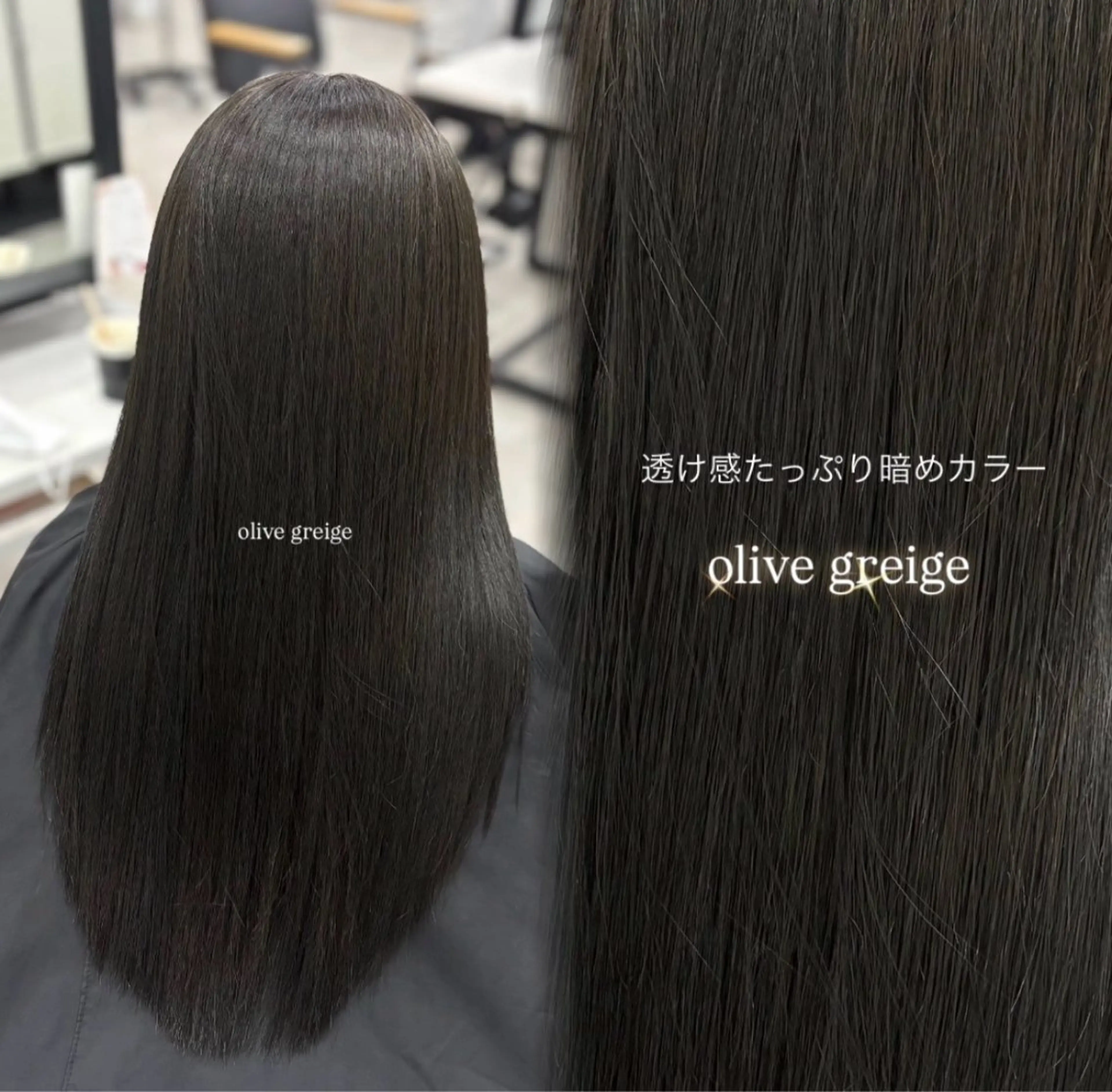 ロング Haruka /うる艶透明感カラーのヘアスタイル