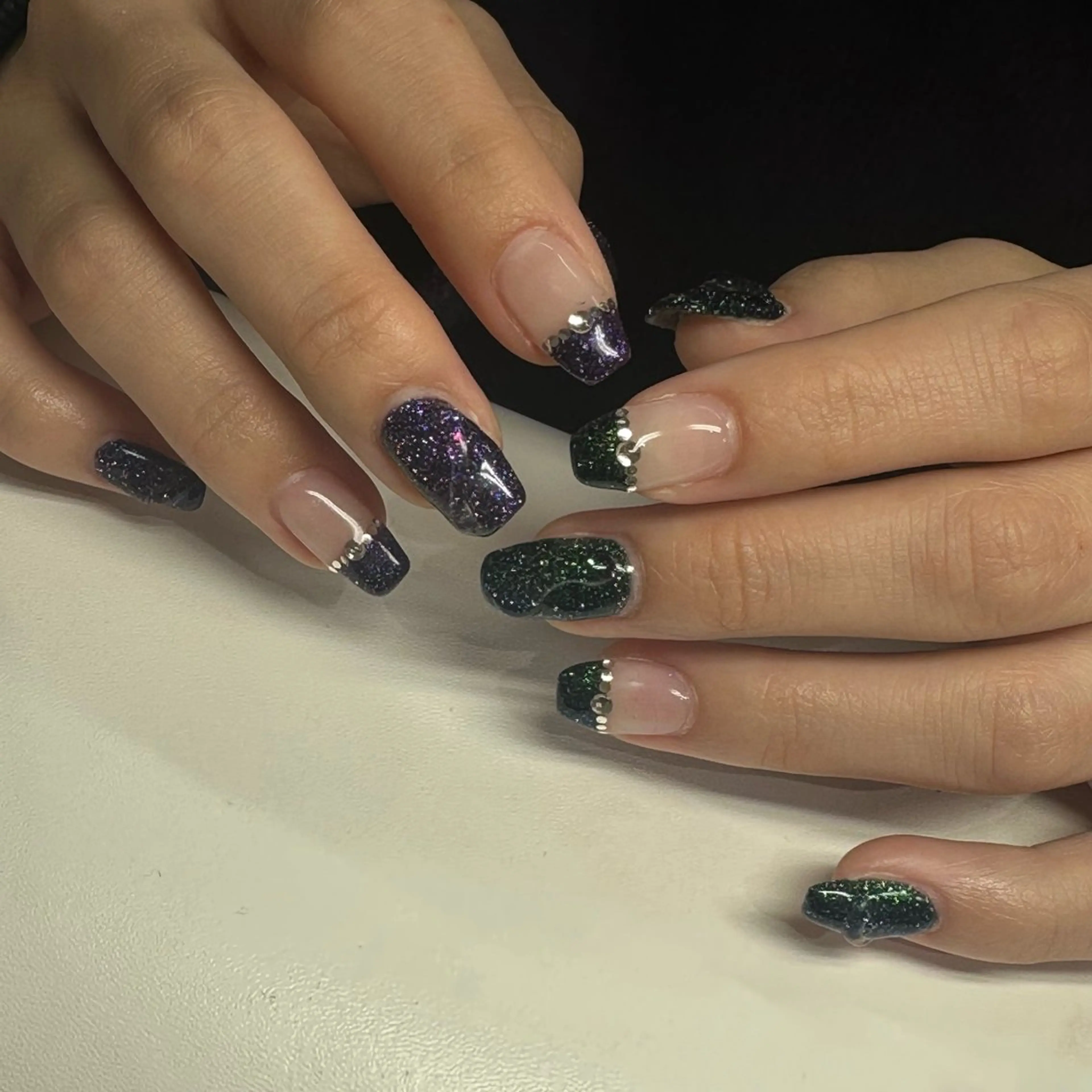 ネイル フラッシュネイル ハンドネイル WOLTOKYO渋谷 yunaのネイルデザイン