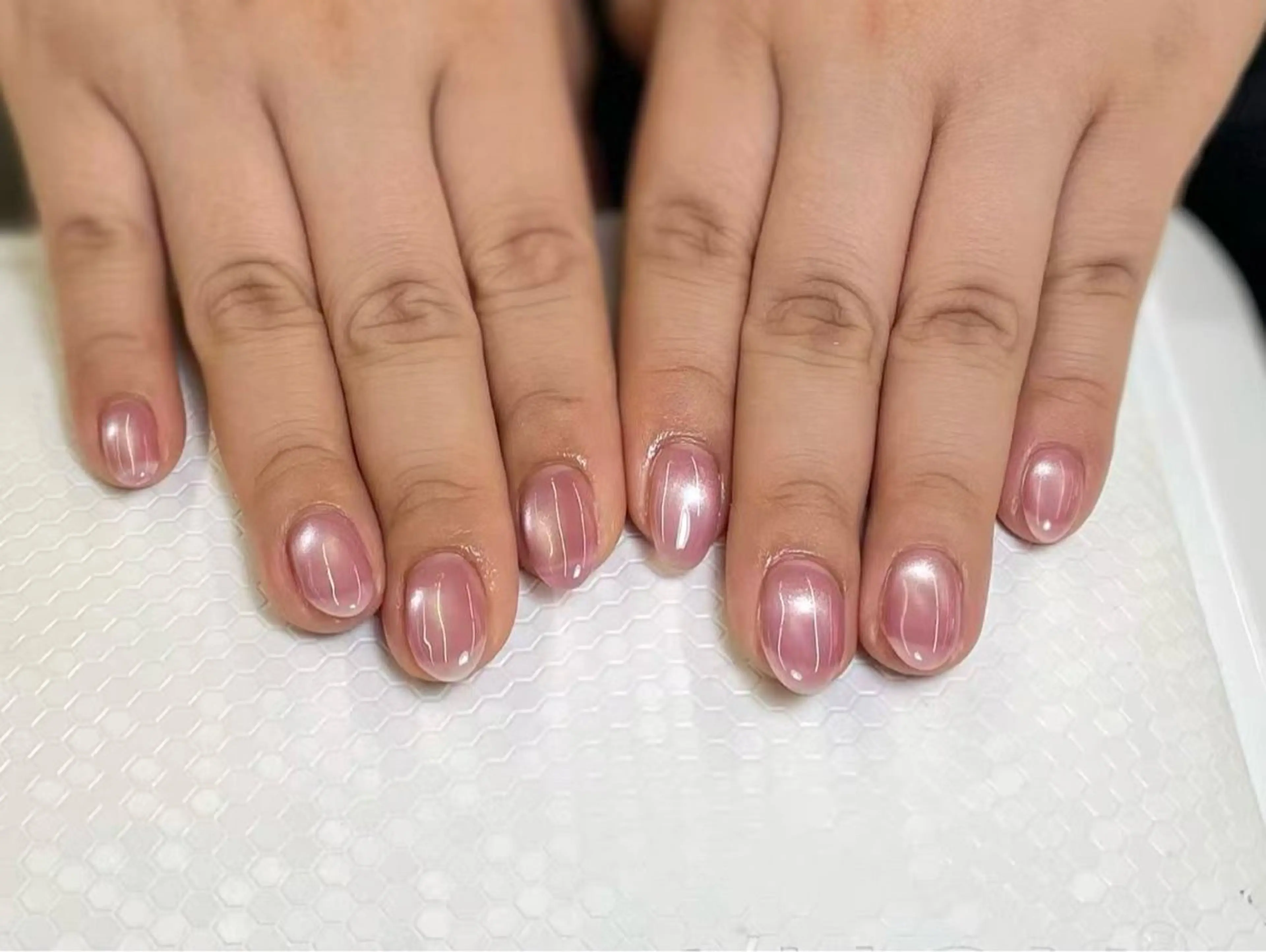 ネイル チークネイル フットネイル フレンチネイル ジェルネイル ガラスフレンチ ハンドネイル エニ キラのネイルデザイン