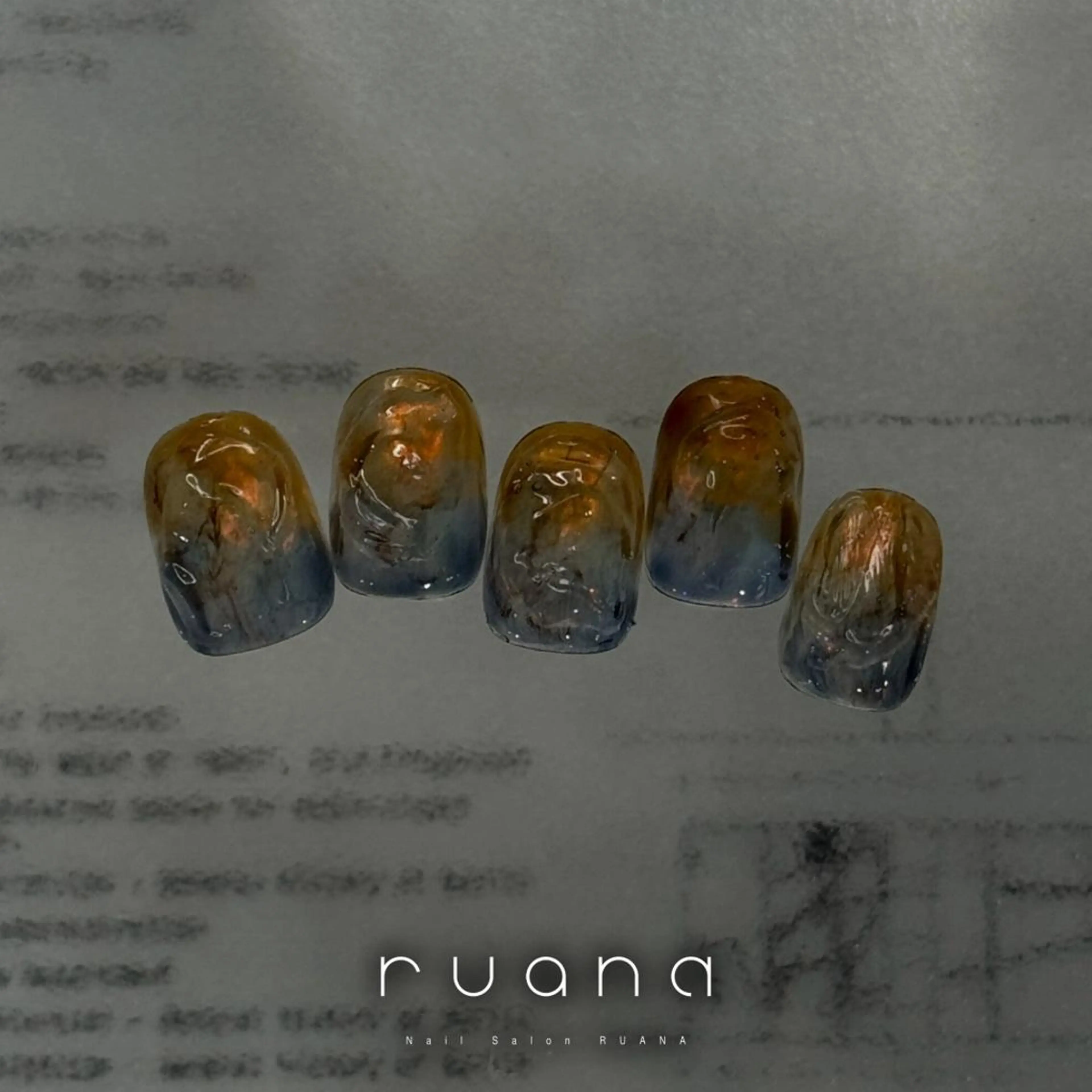 ネイル ハンドネイル 阿武 美海のネイルデザイン