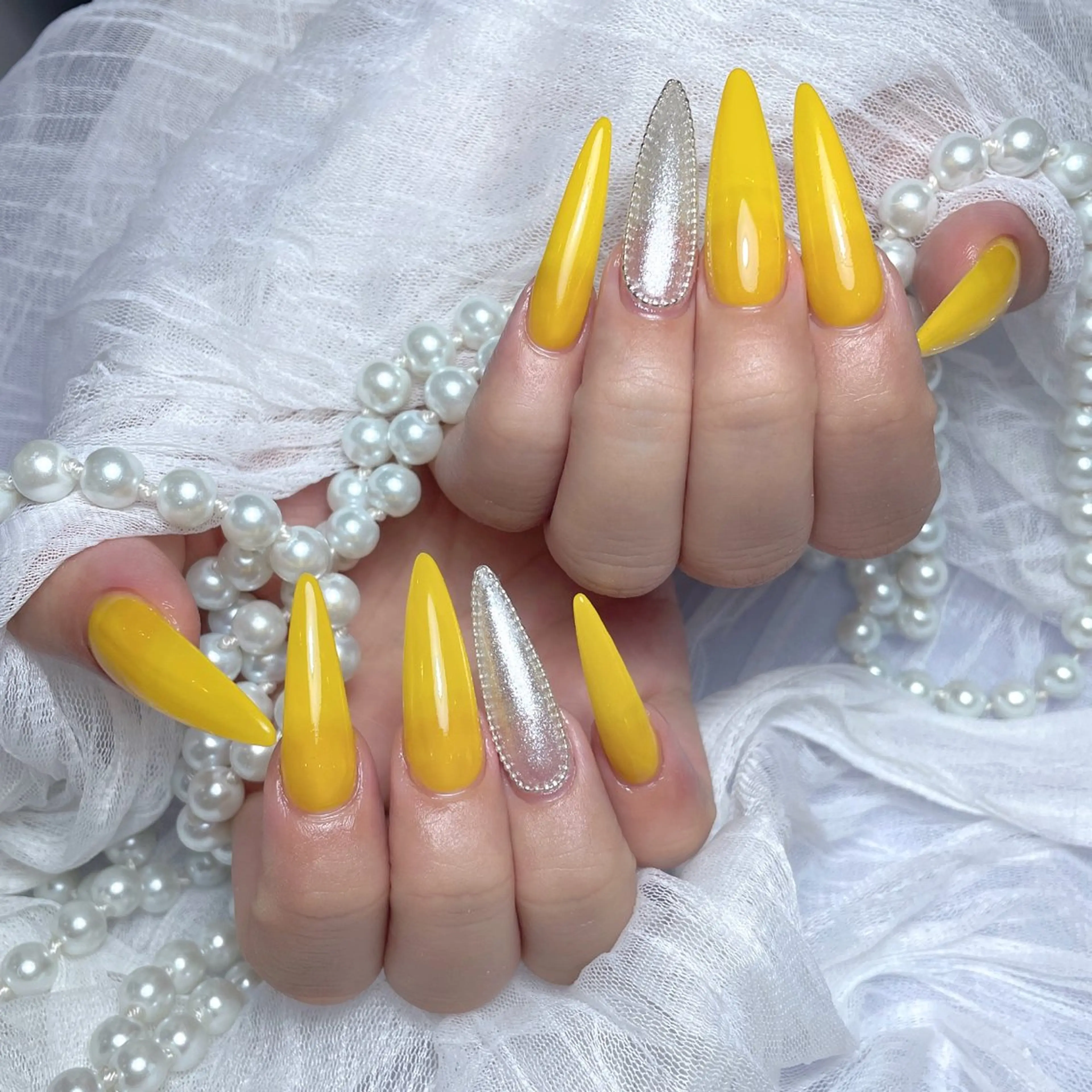 ネイル ネイルチップ ハンドネイル M2 beauty Hoshinaのネイルデザイン