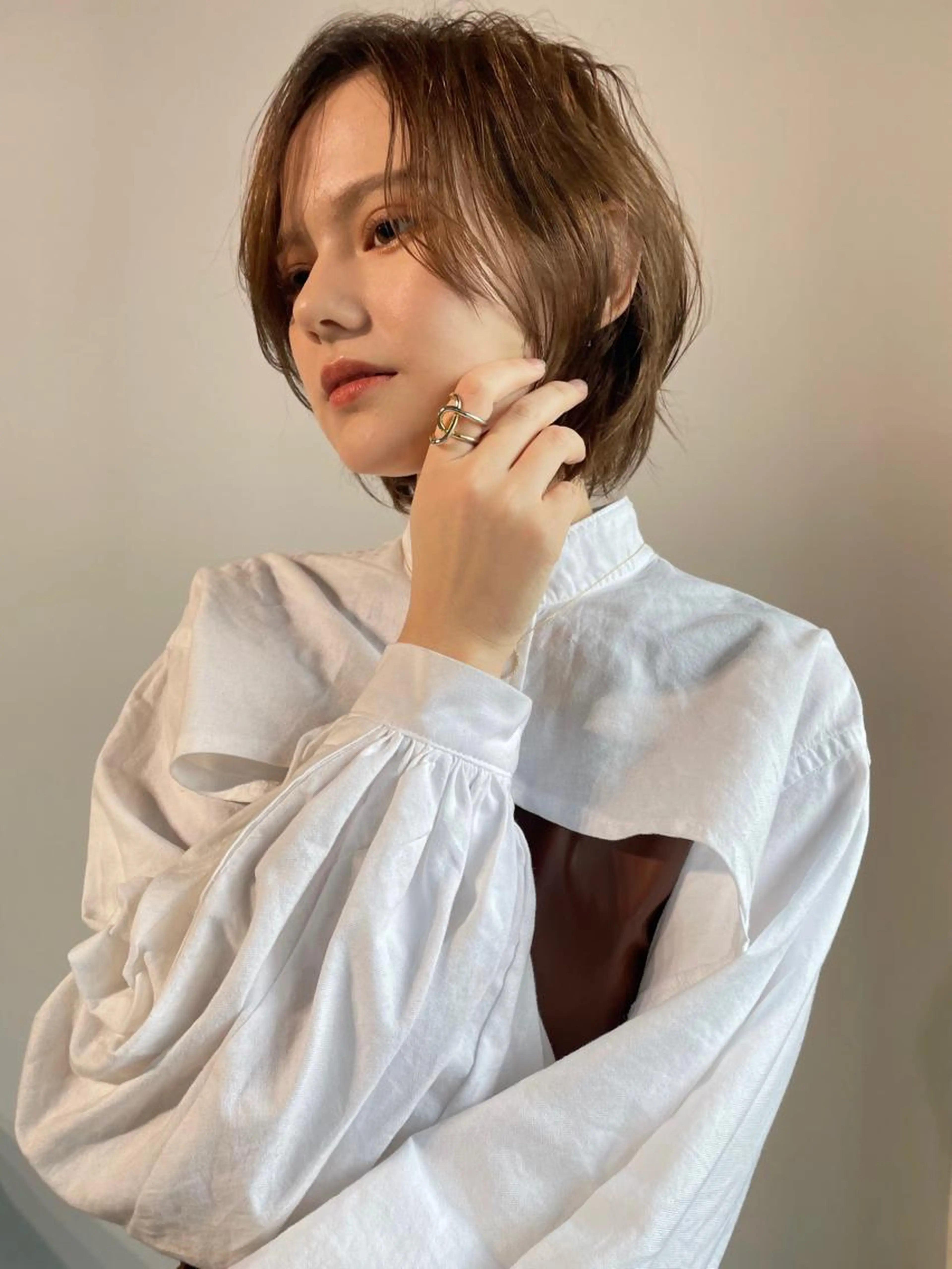 ✂︎似合わせカット✂︎➕☁️透明感カラー➕髪質改善トリートメント☁️の写真