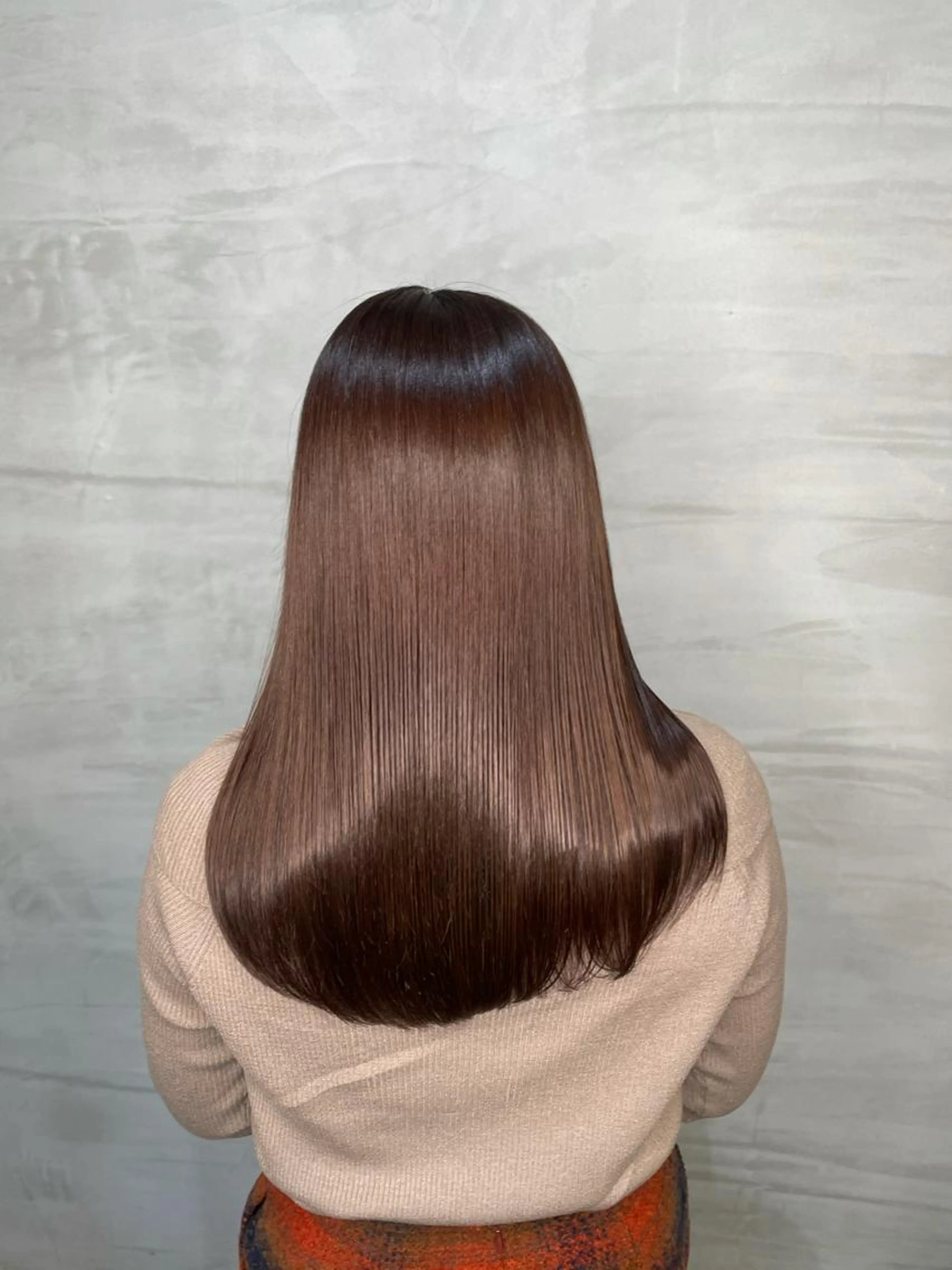 美容液inカラー＋Napo式オーダーメイド髪質改善の写真