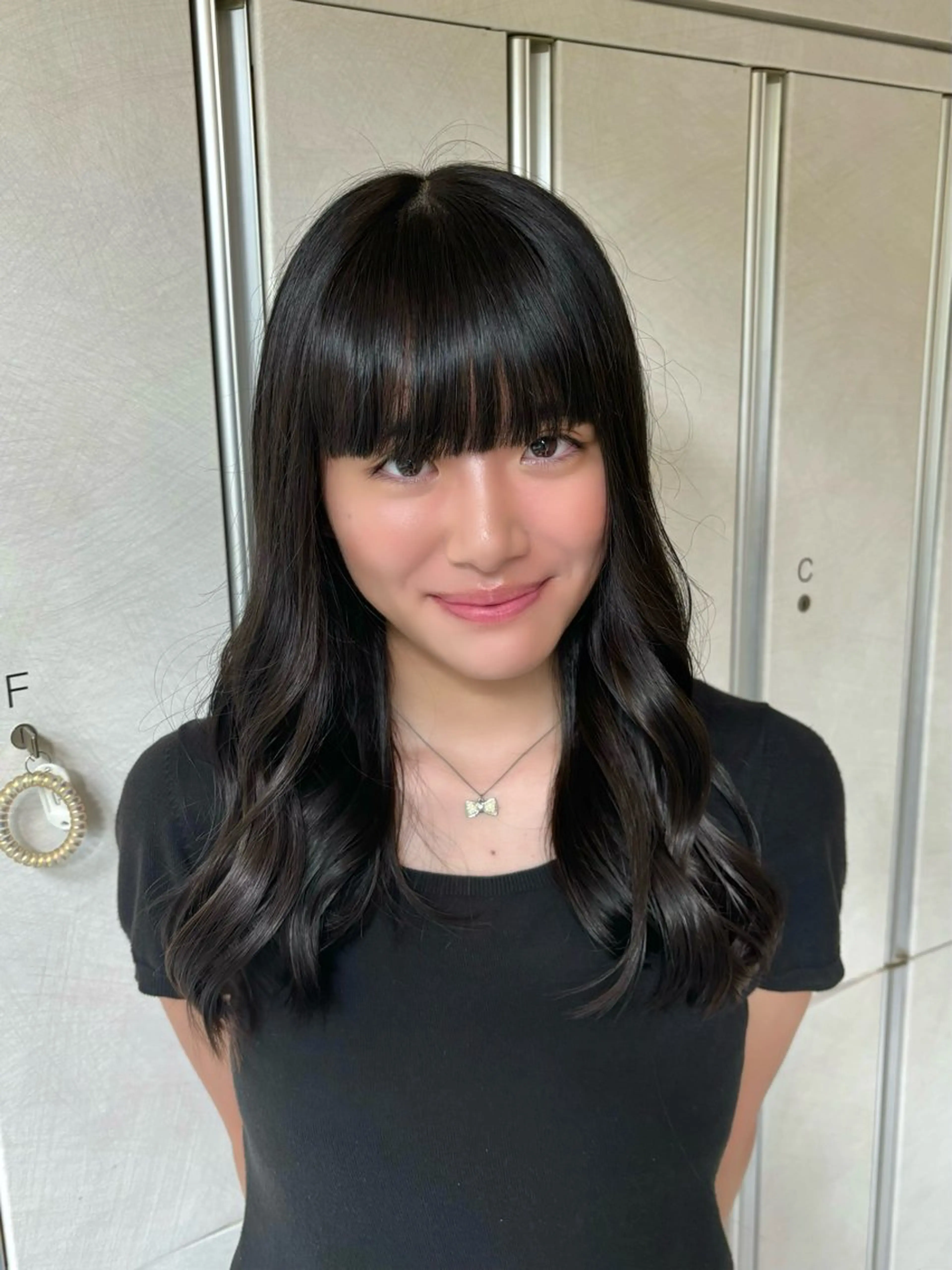 ミディアム レイヤーカット/ボブ /nene🍥⋆*のヘアスタイル
