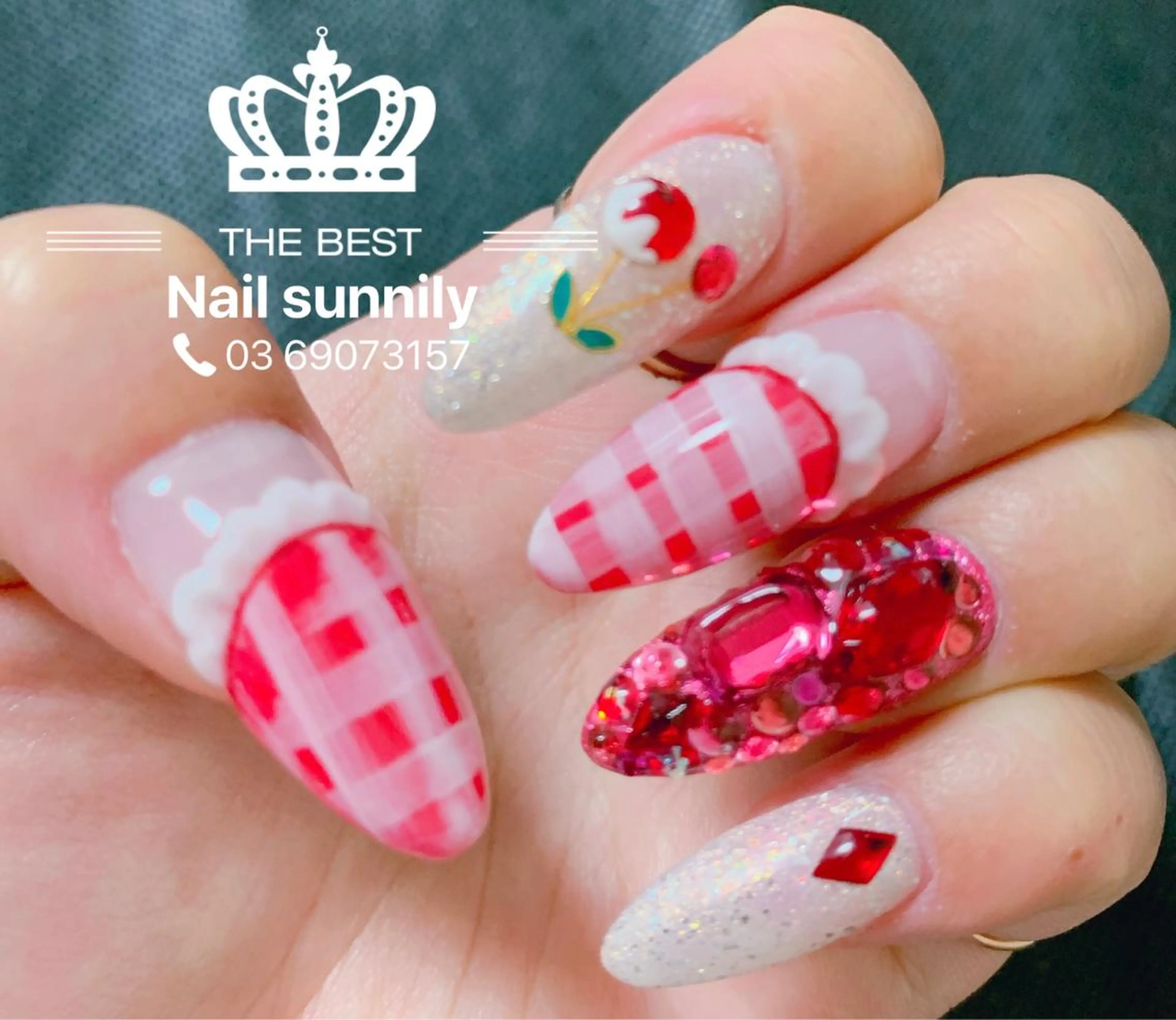 ネイル 長さだし専門店 M2　rikaのネイルデザイン