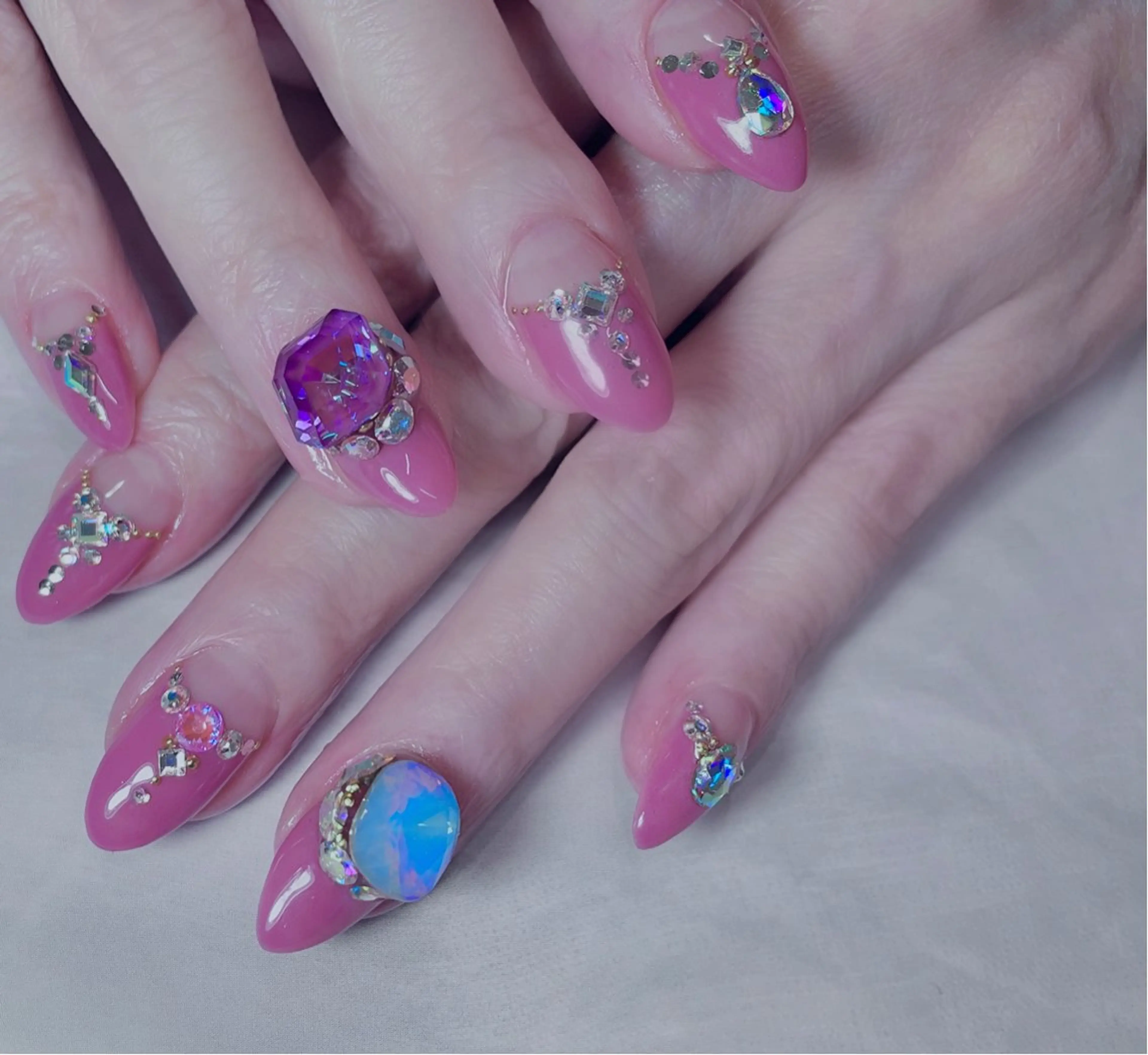 ネイル Spiky とうげ ふうかのネイルデザイン