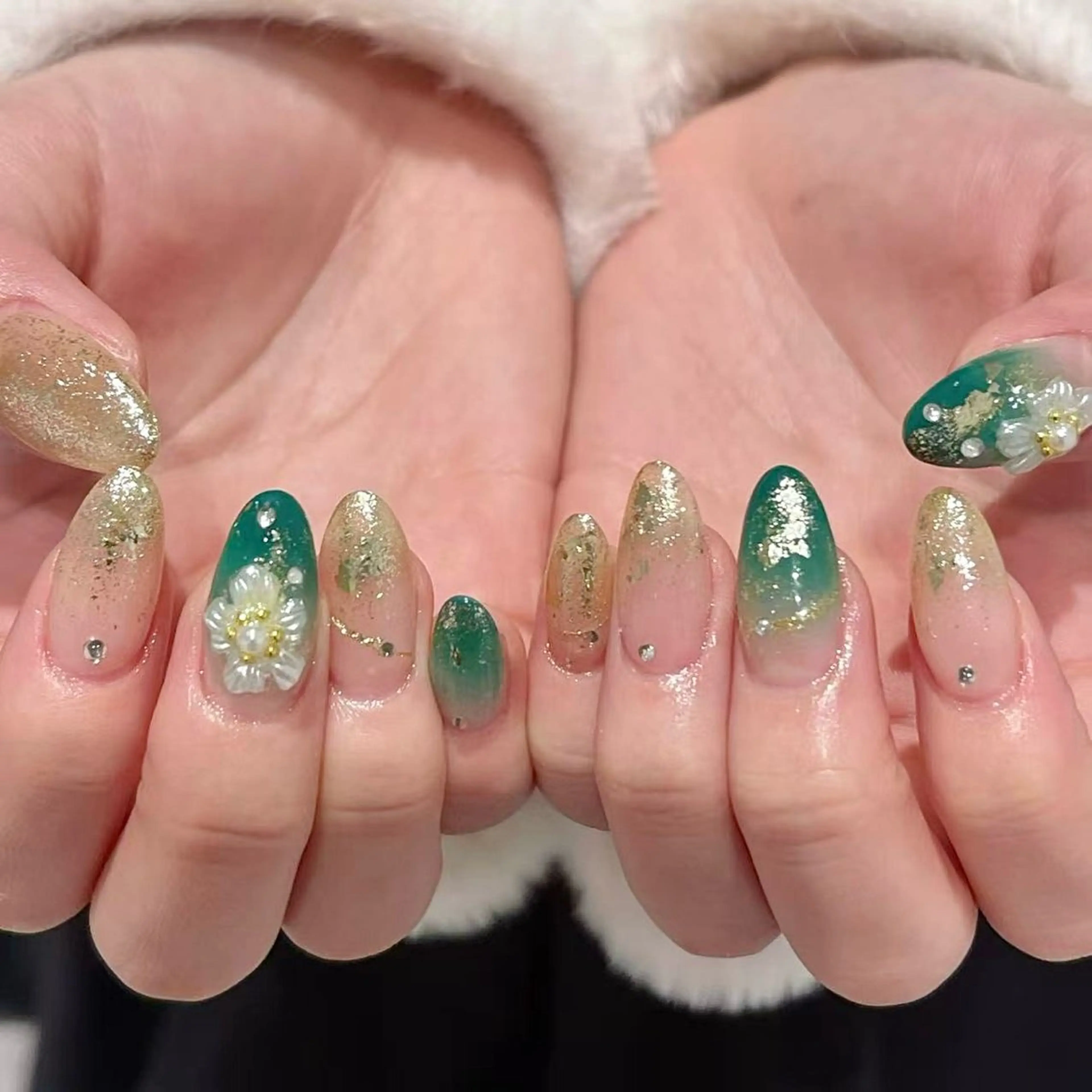 ネイル 🎀erika 長さだし💗モチ最高のネイルデザイン