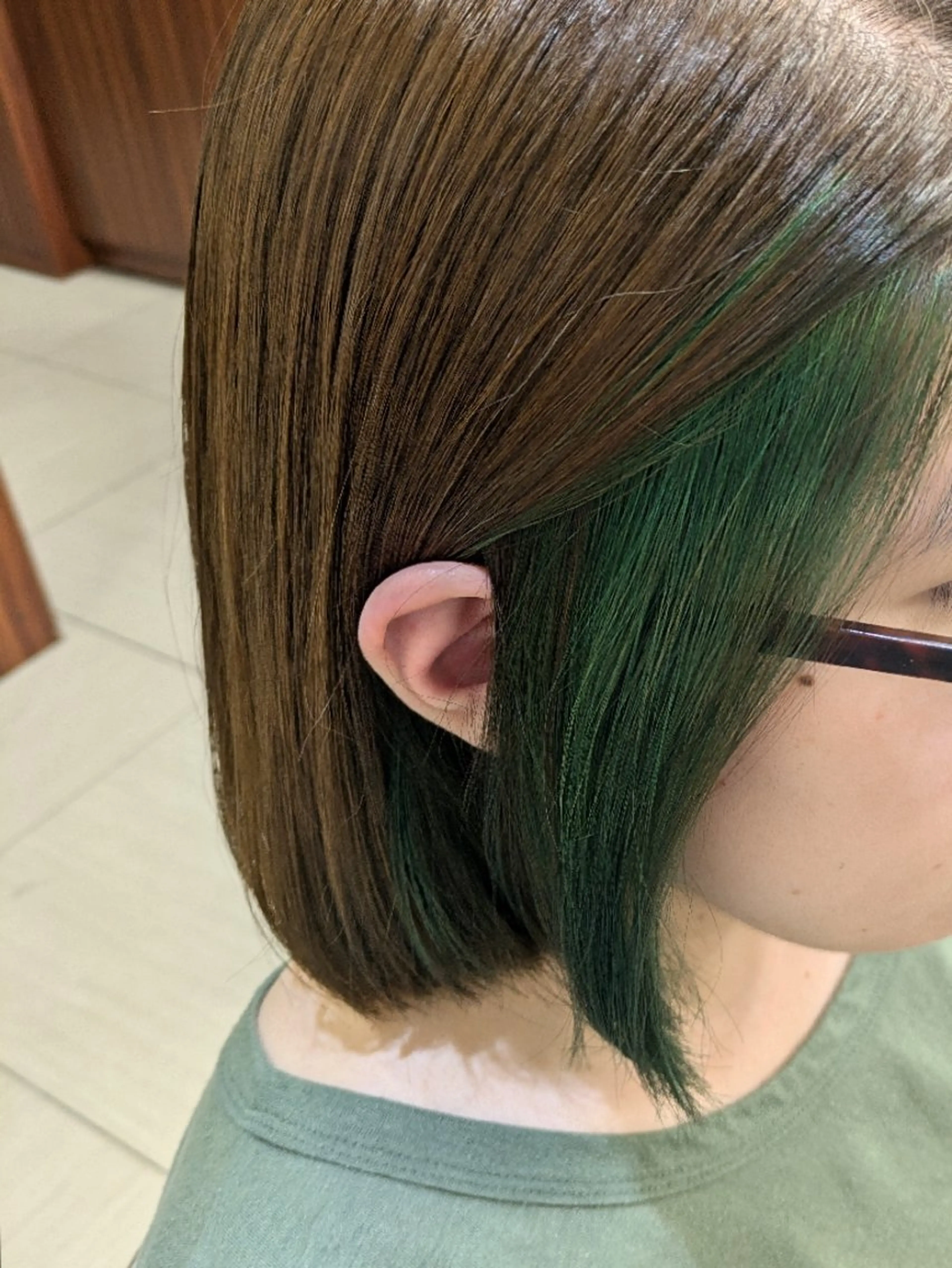 ヘアカラー 小林 凜のヘアスタイル