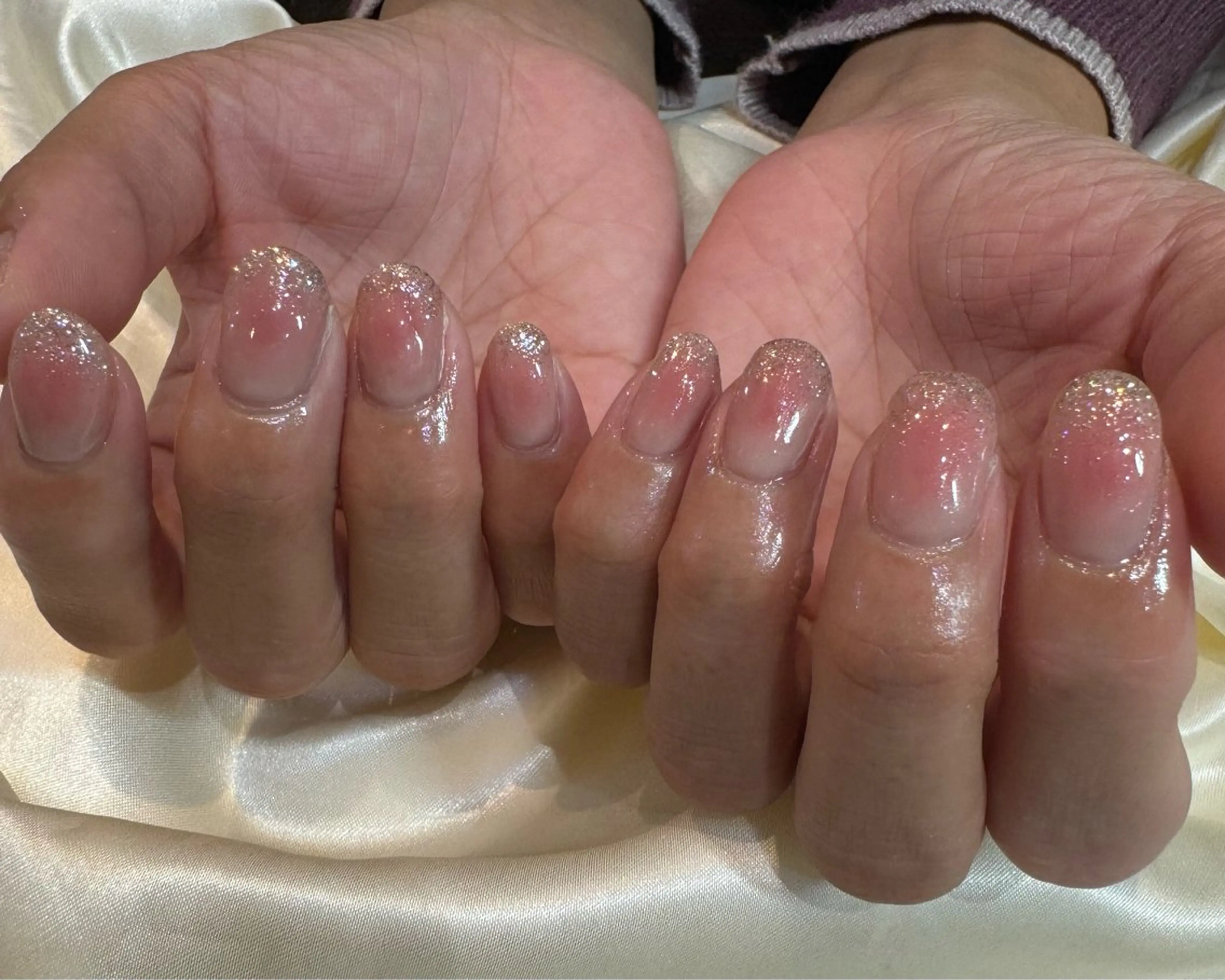 ネイル ハンドネイル 藤井 里緒奈のネイルデザイン