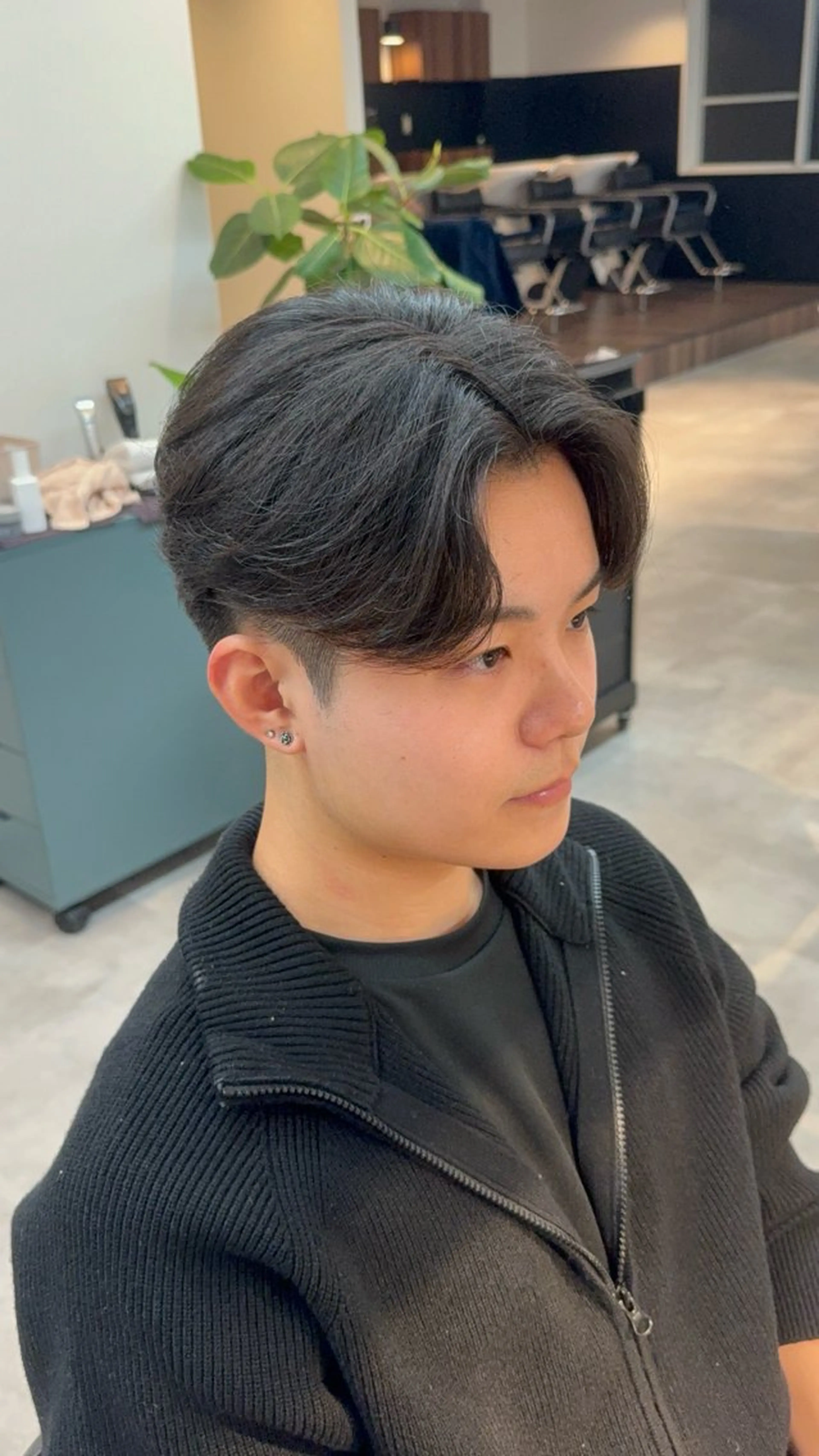 メンズ カット 縮毛矯正 トリートメント 垢抜けへの近道✂️ メンズ縮毛矯正/齊藤のヘアスタイル